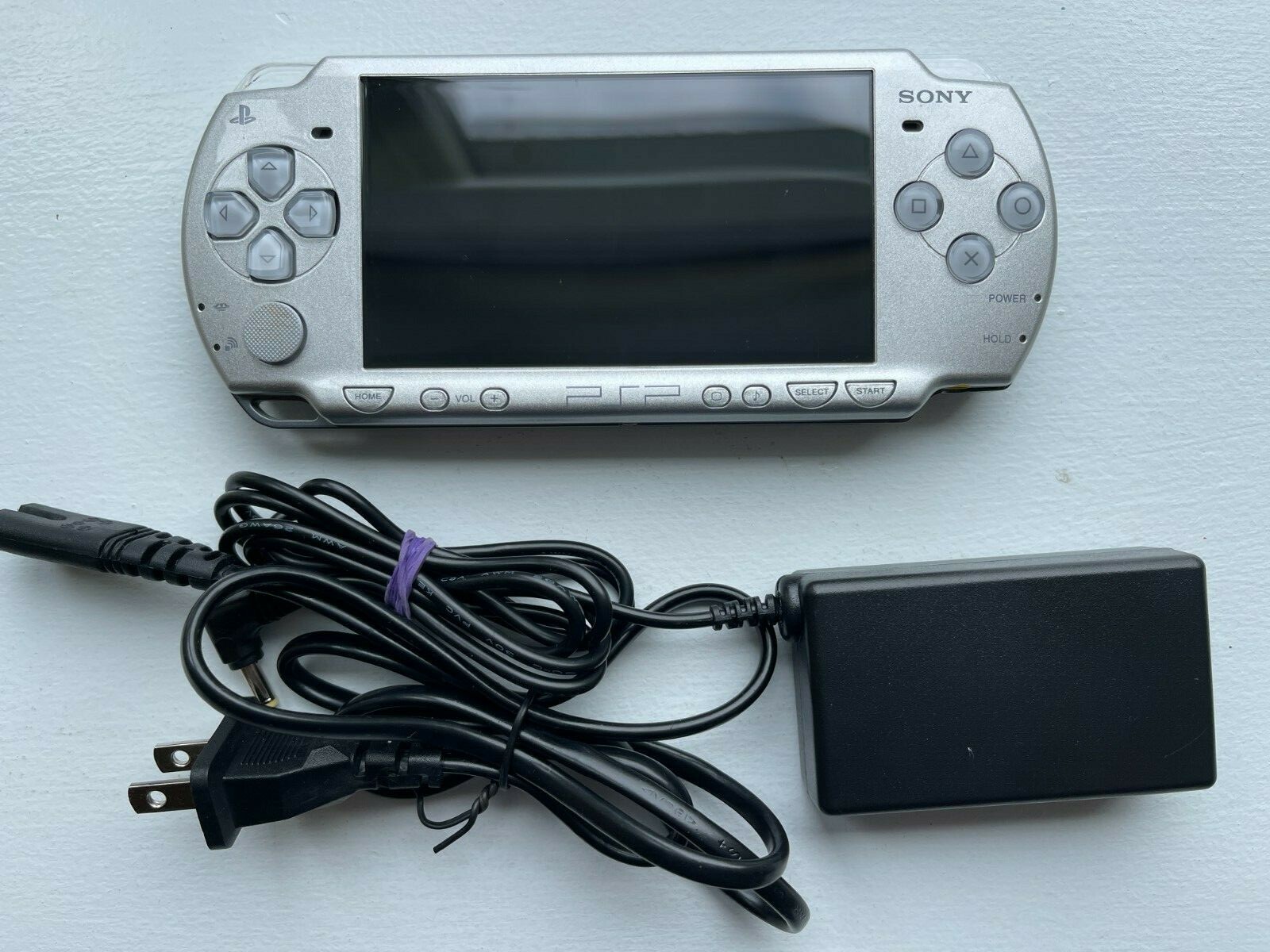 PSP 2000 Ice Silver – Good Condition – OEM Japan Import US Seller