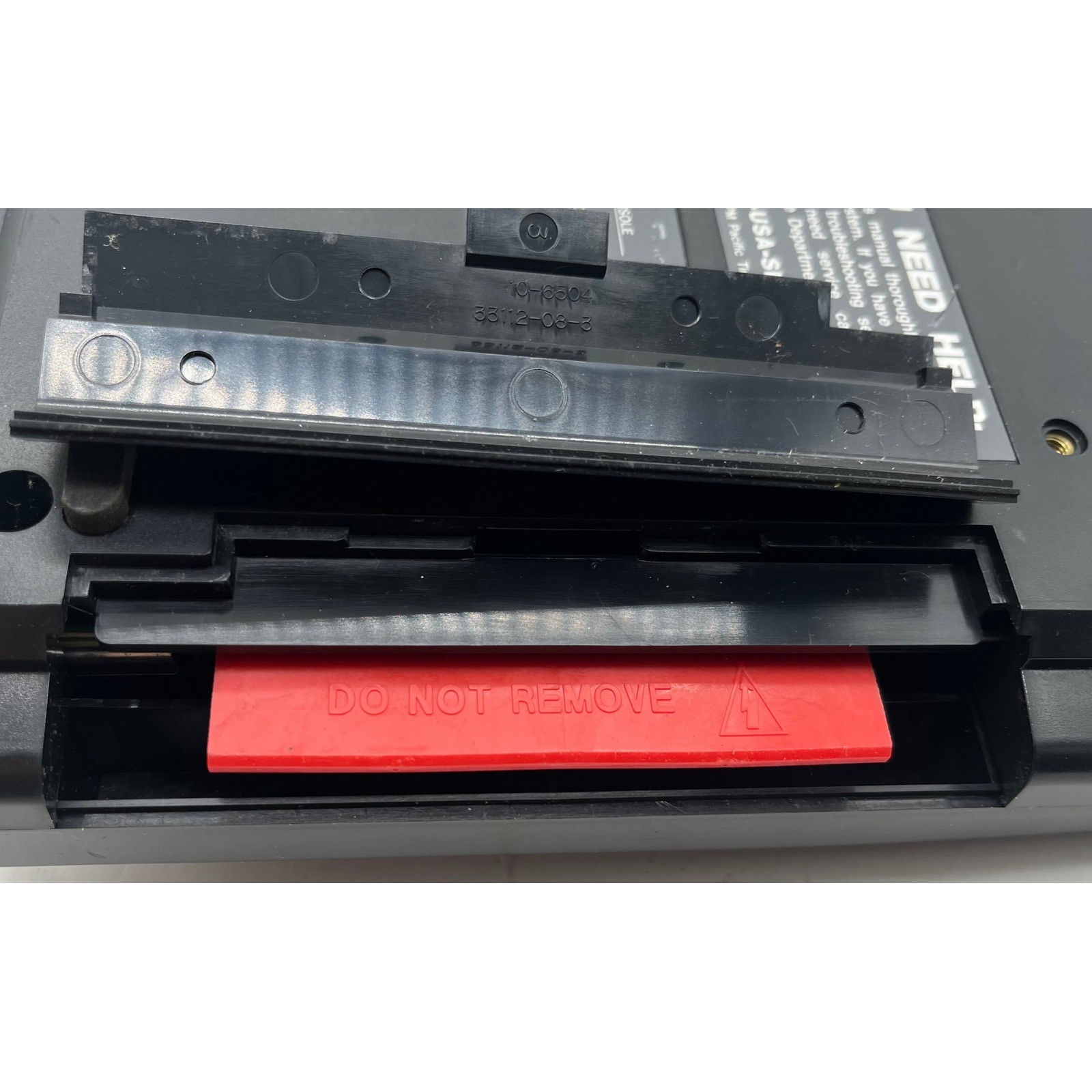 Sega Genesis Model 2 Console MK-1631 Black with OEM MK-2103 Power Supply Adapter