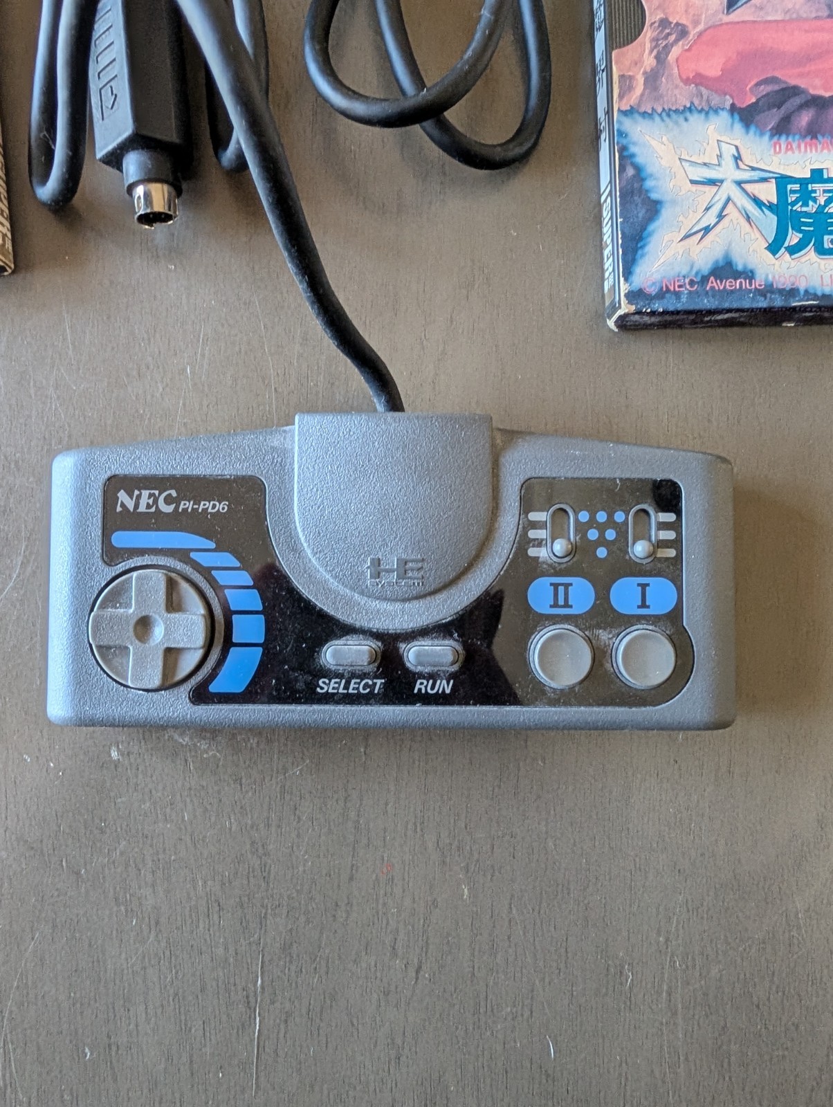 NEC PC Engine Super Grafx Bundle. Daimakaimura And Battle Ace