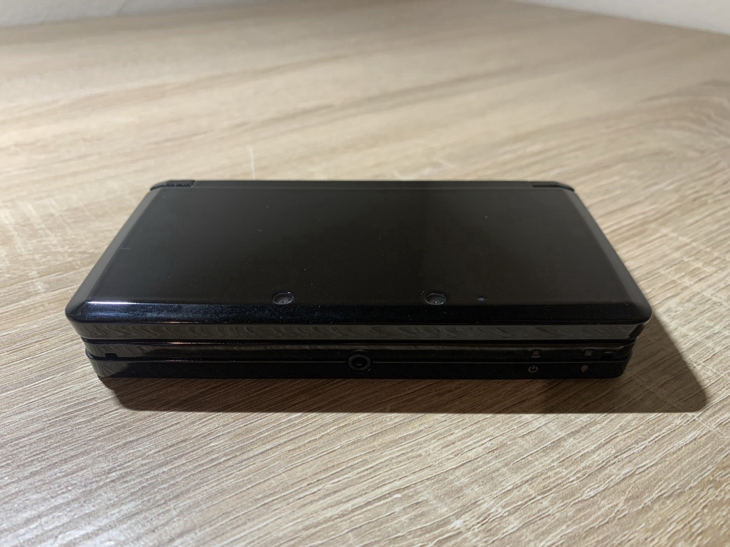 0793 Nintendo 3DS Clear Black Good TESTED