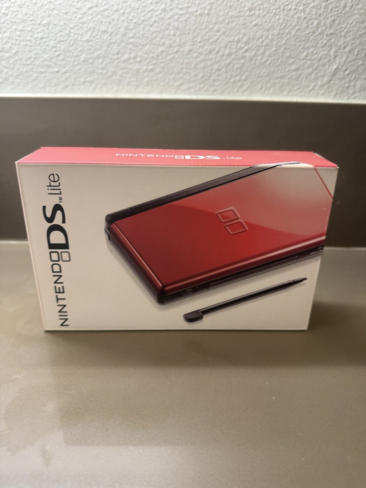 Nintendo DS Lite Crimson – Red/Black SEALED BRAND NEW