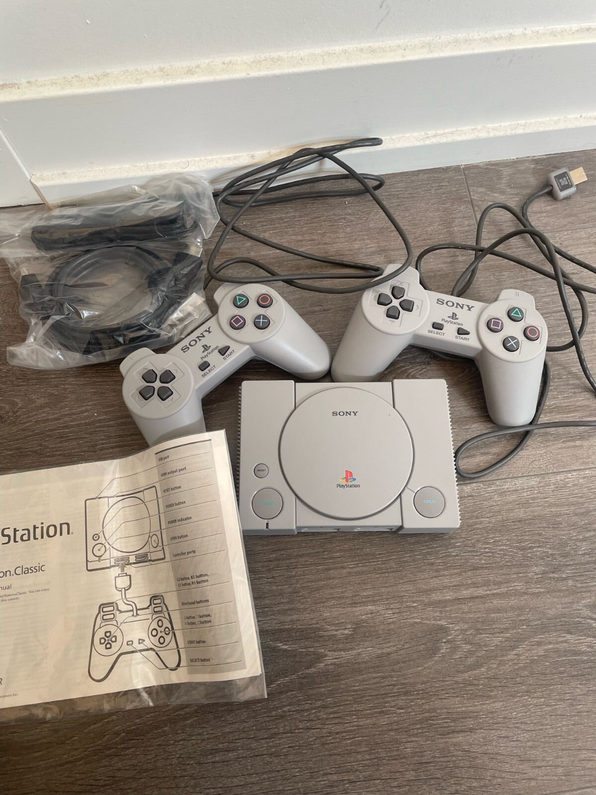 Sony PlayStation Classic Gray Console (SCPH-1000R)
