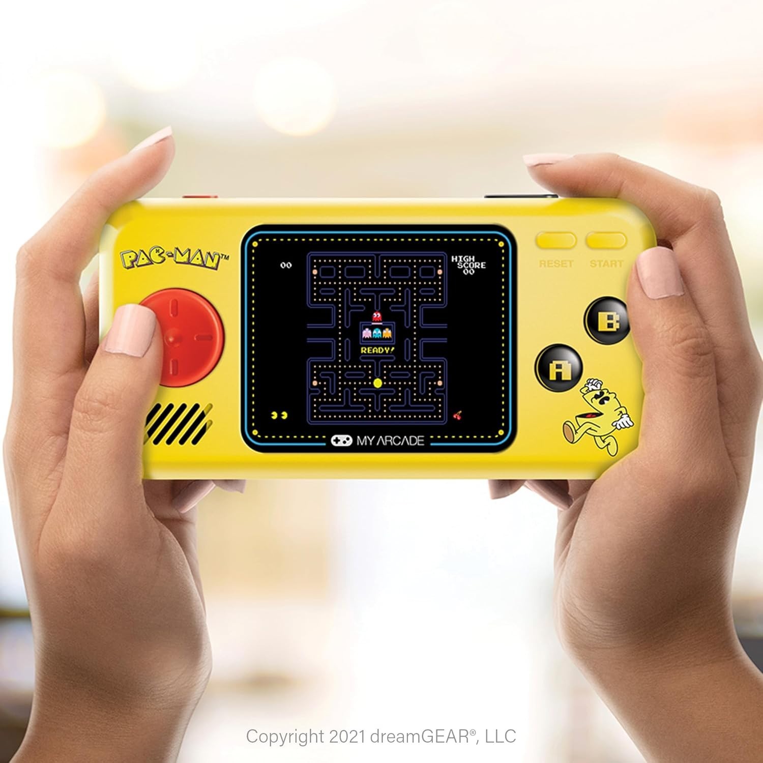 Pocket Player Handheld Game Console Pac-Man, Pac-Panic, Pac-Mania, Collectibl…