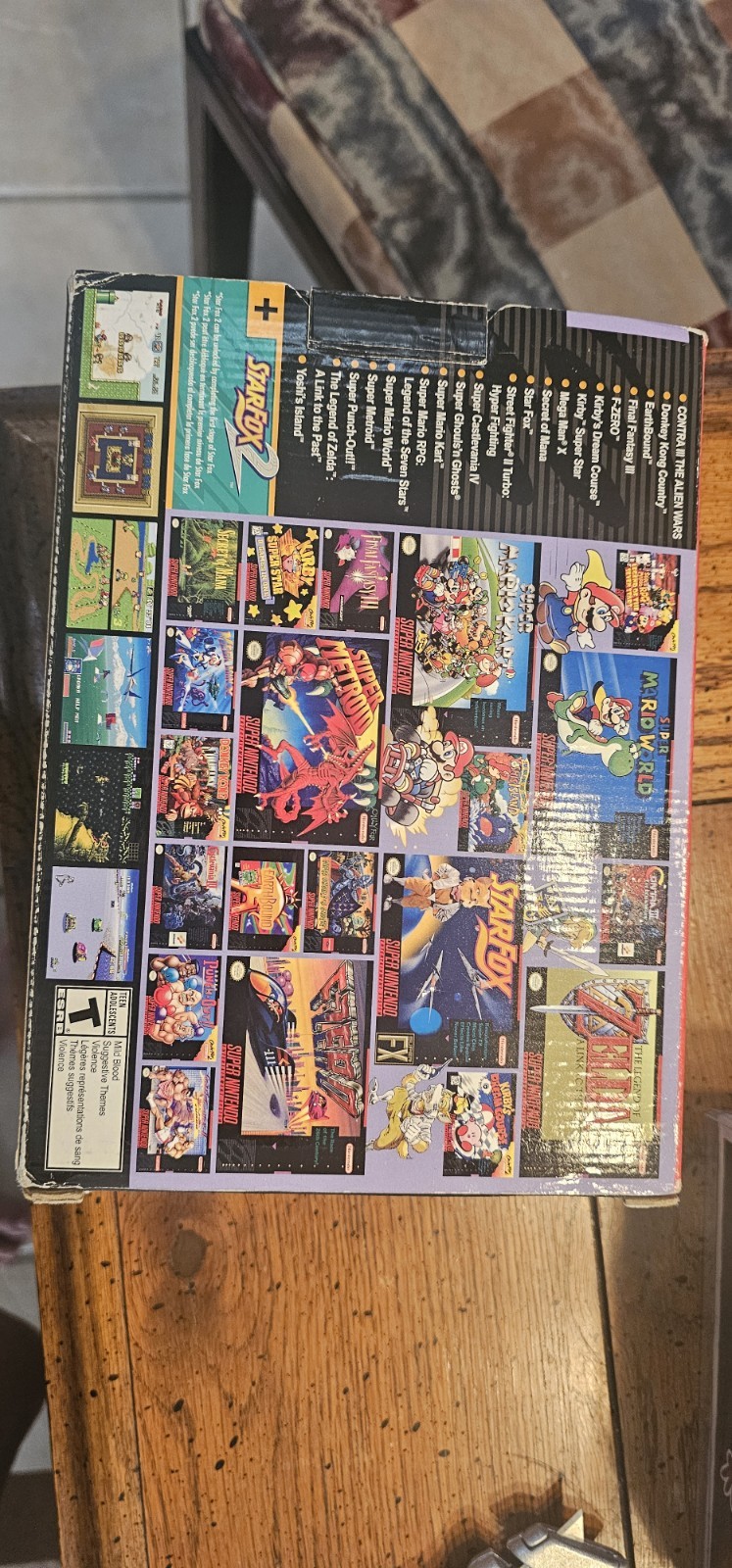 Authentic SNES Super Nintendo Classic Mini Super Entertainment System 21 Games