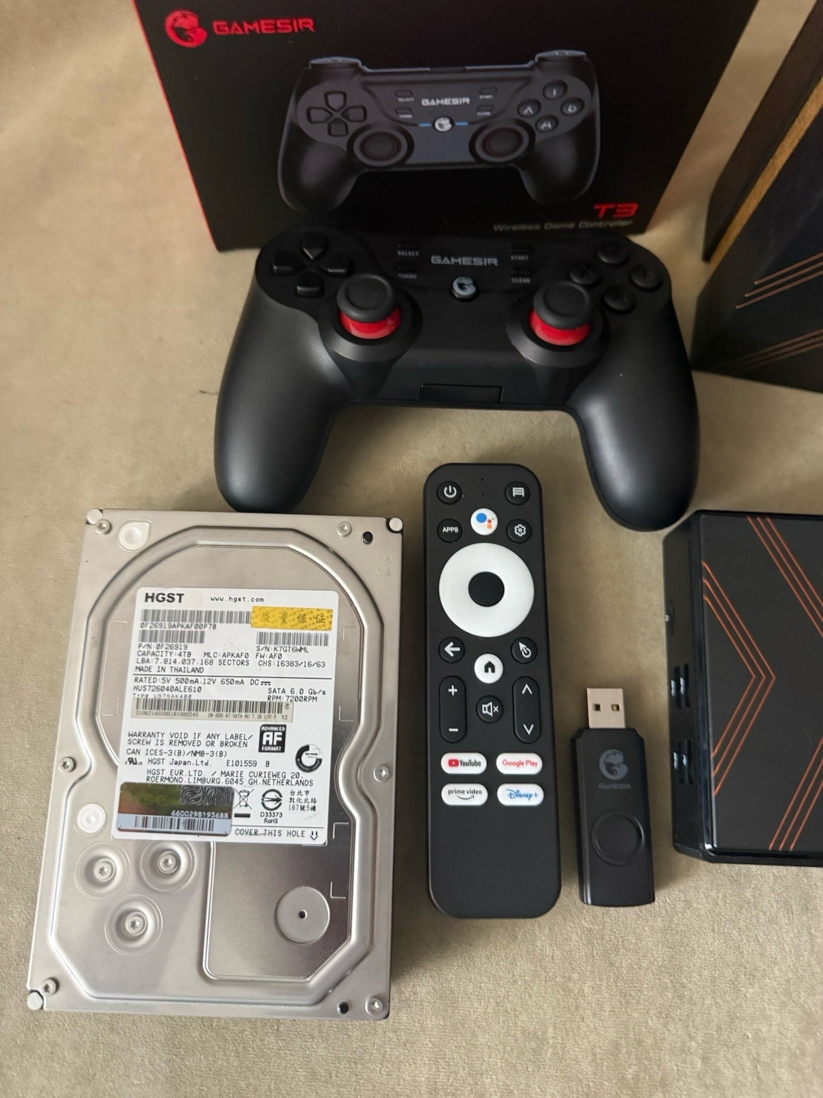 Kinhank Super Console X5 PRO Retro Android Gaming 4TB Controller Acces G1N