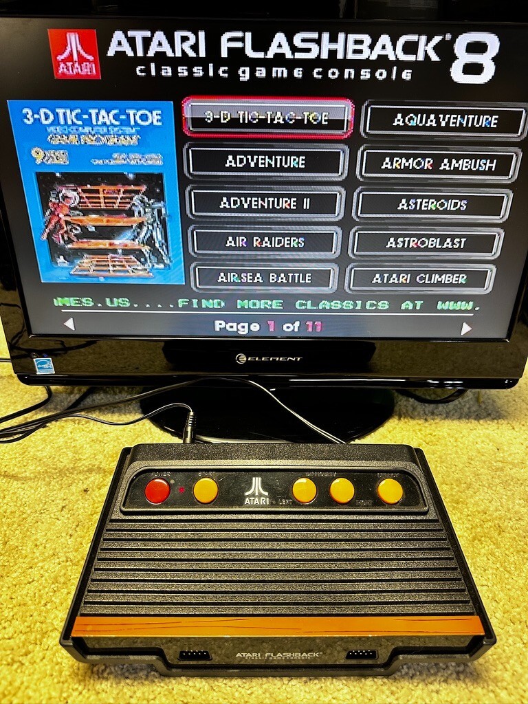 2017 Atari Flashback 8- 105 games built in 40th Anniversary Edition! Tested