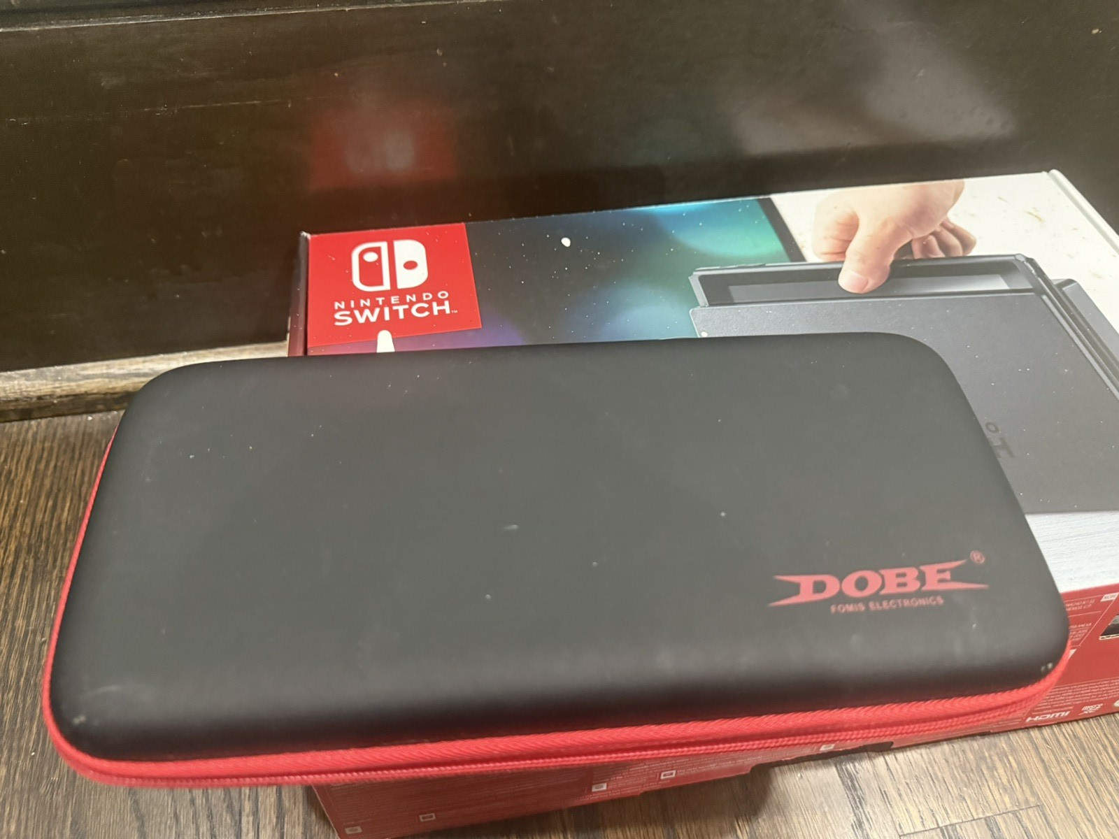 Nintendo Switch Red & Blue Edition – Mario Odyssey+Mario Cart+Splatoon 2