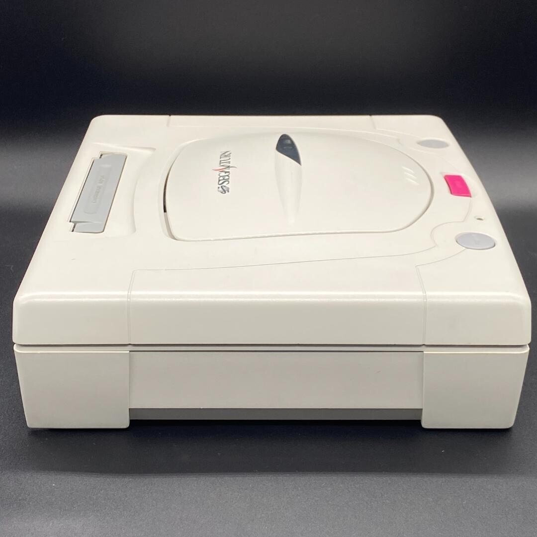 Sega Saturn Console White HST-3220 confirmed working Japanese Version Tested