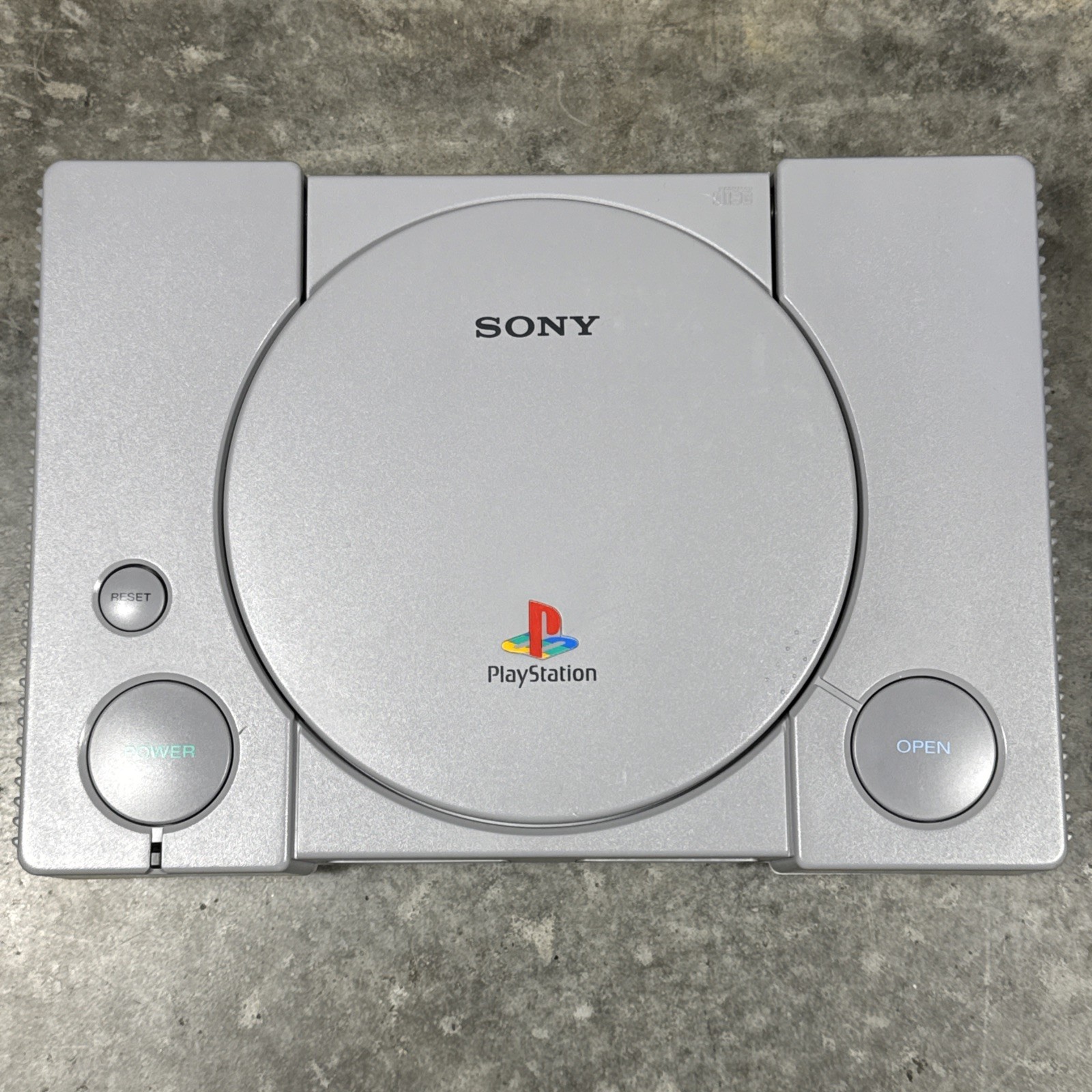 Sony PlayStation 1 PS1 Console (SCPH-7501) w/ OEM AV & Power Cable Tested