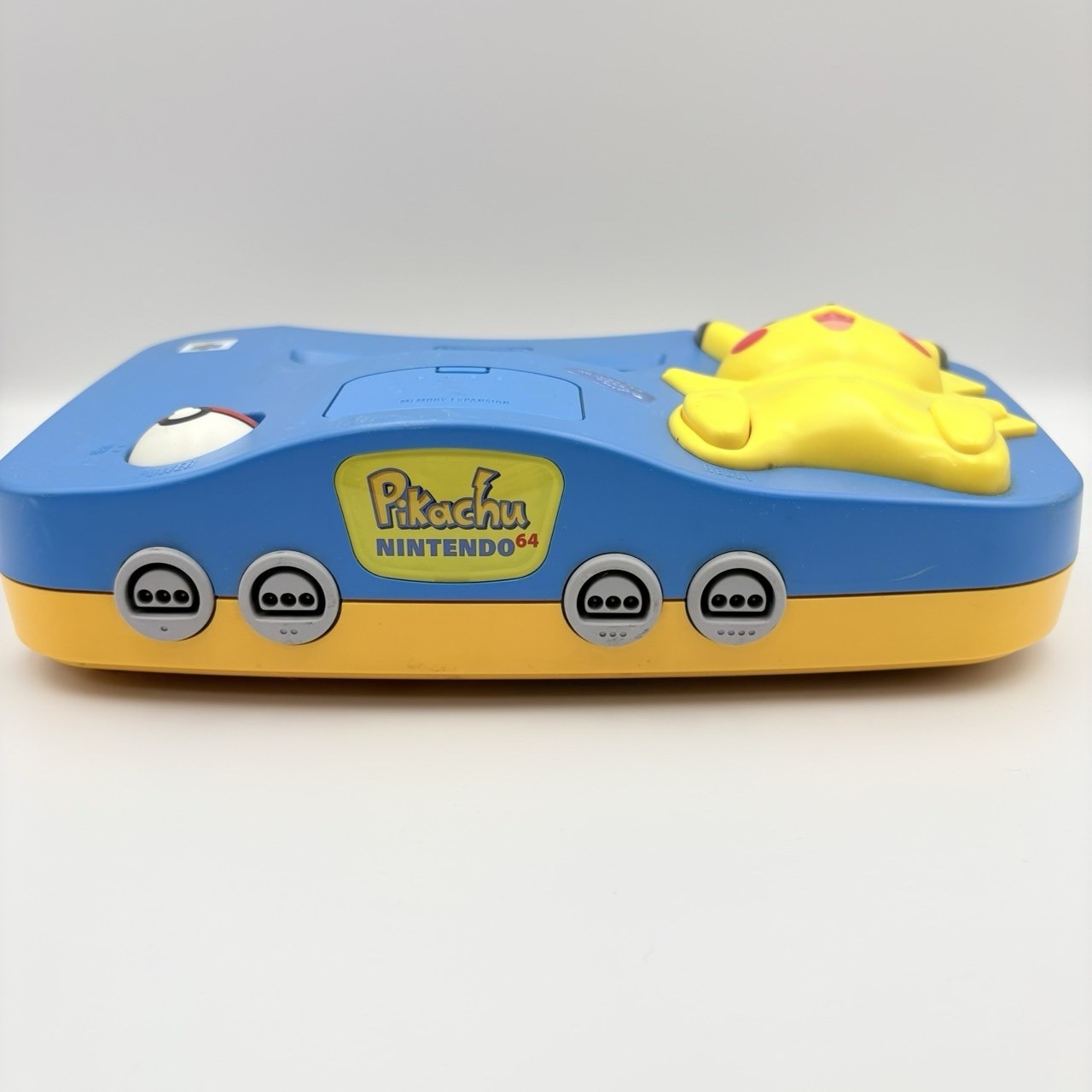 Nintendo 64 Pikachu Edition Blue Yellow Console 2 Controllers Bundle Japan