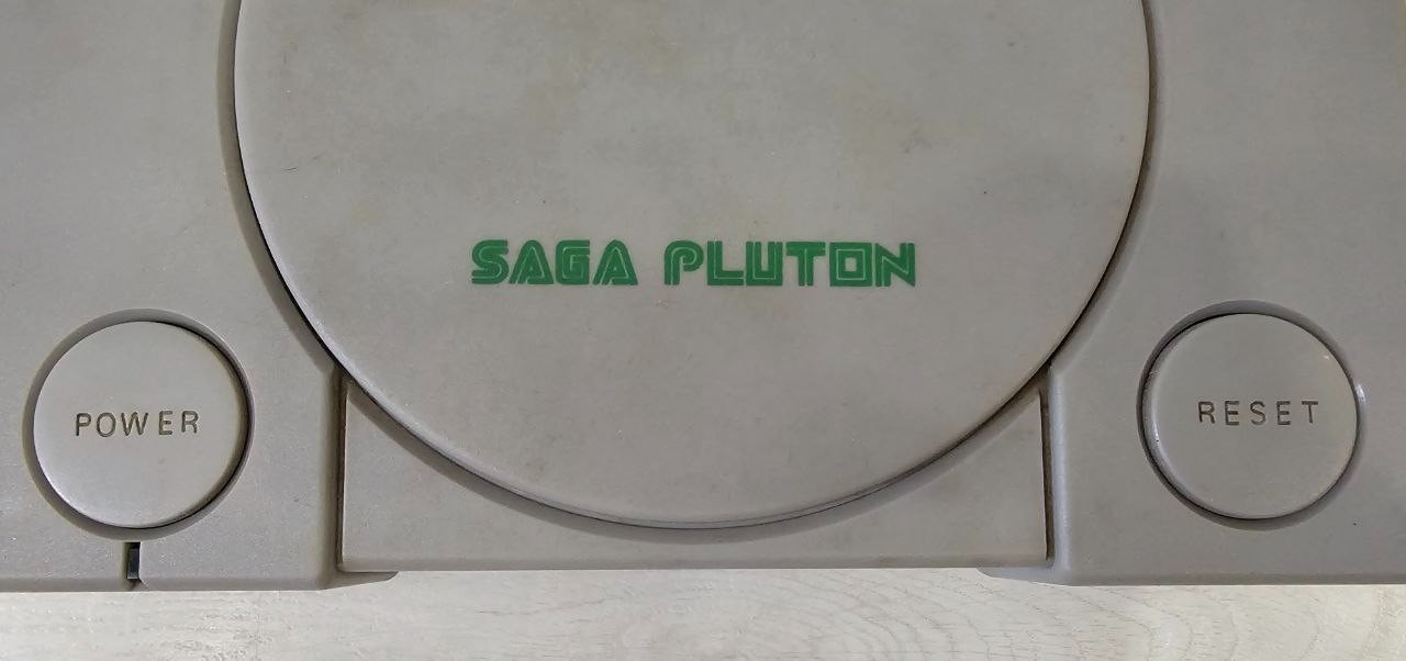 Vintage Retro 1990s Game Console 8 bit Saga Pluton Video Game Console for repair