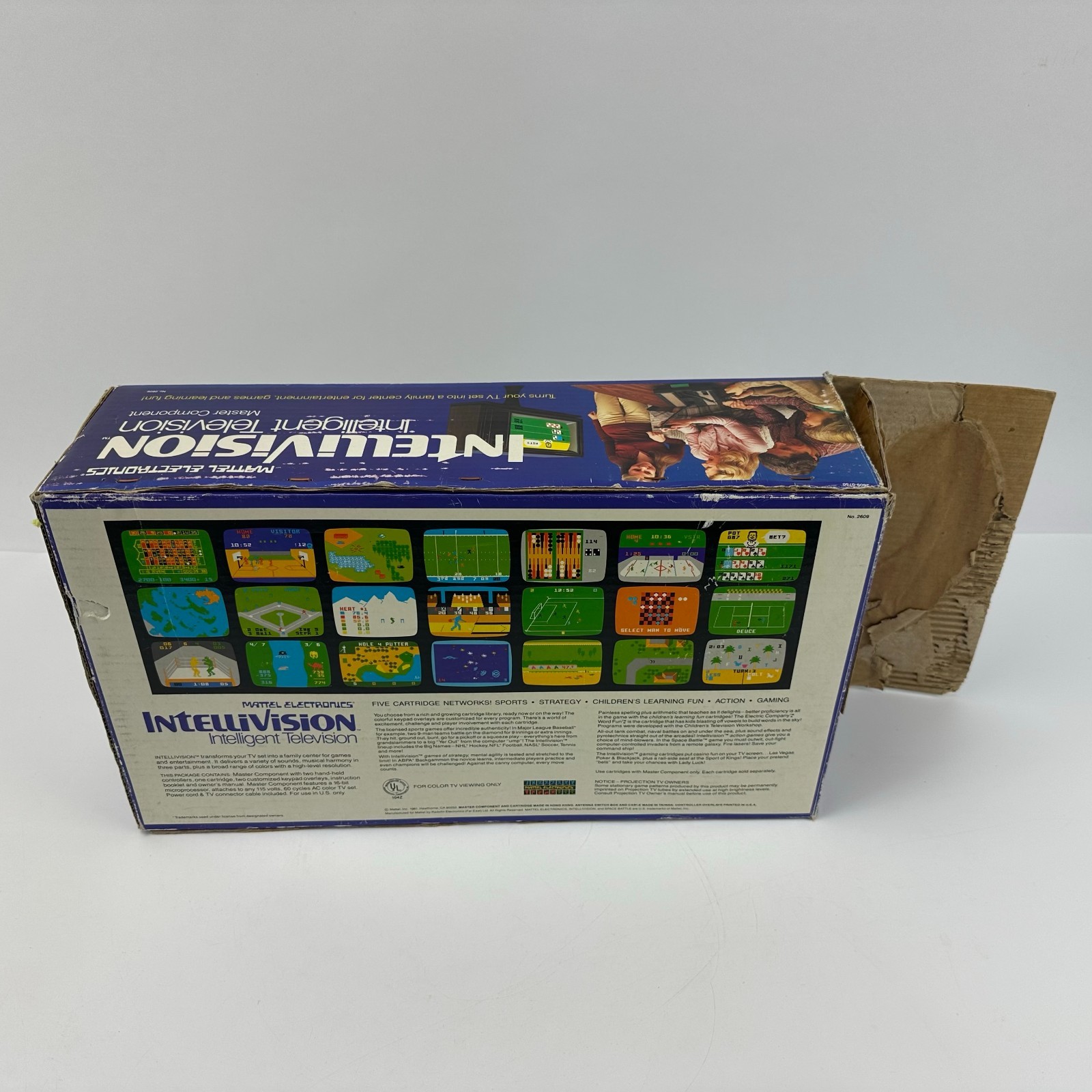 Mattel Electronics Intellivision Master Component Tested Working CIB