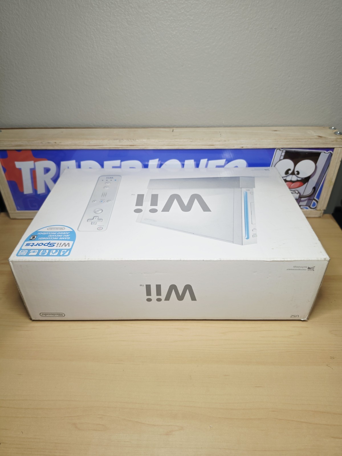 Nintendo Wii White Console W Wii Sports Very Clean With Manual & Inserts
