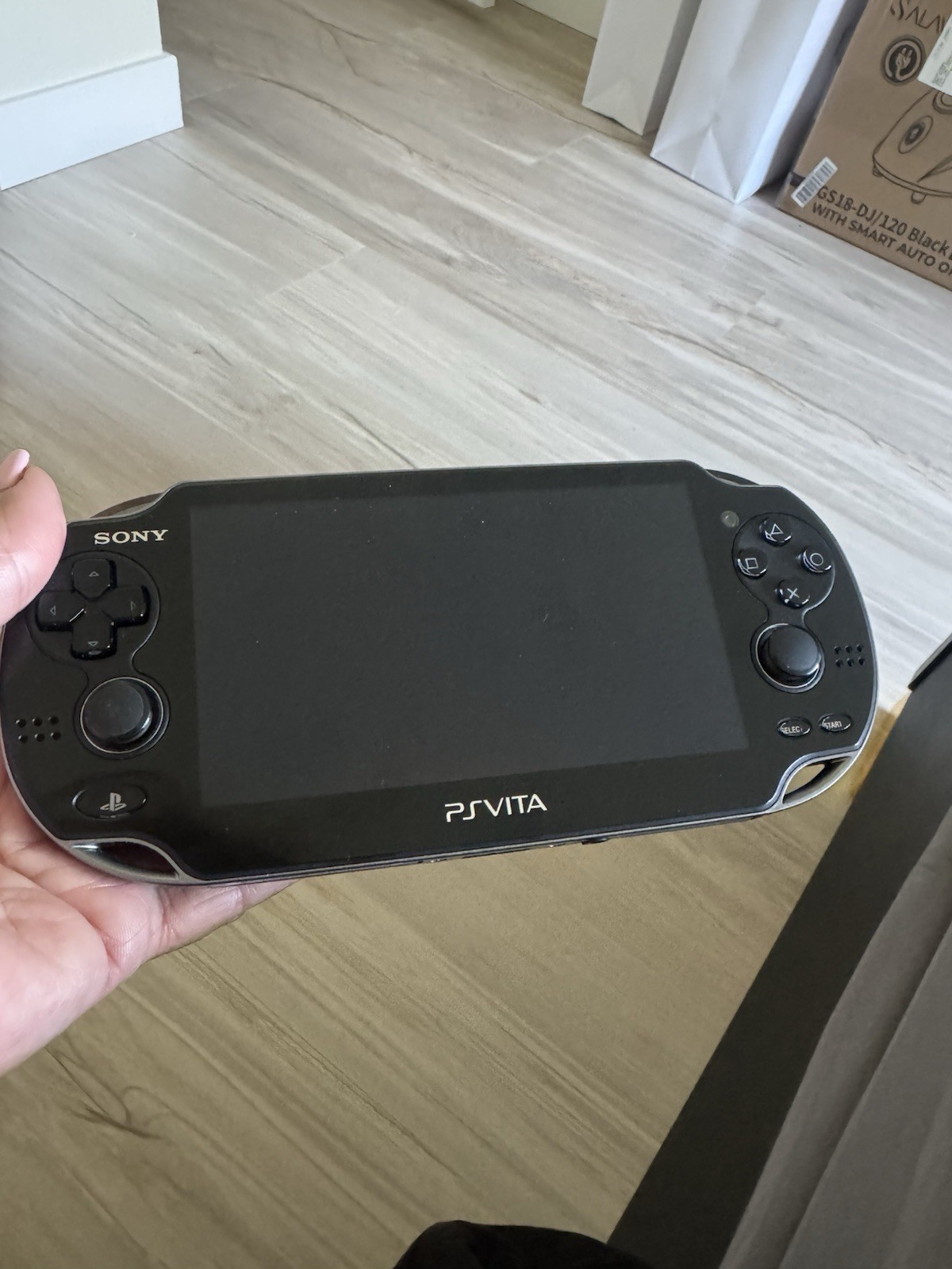 Sony PlayStation Vita Crystal Black Gaming Handheld System