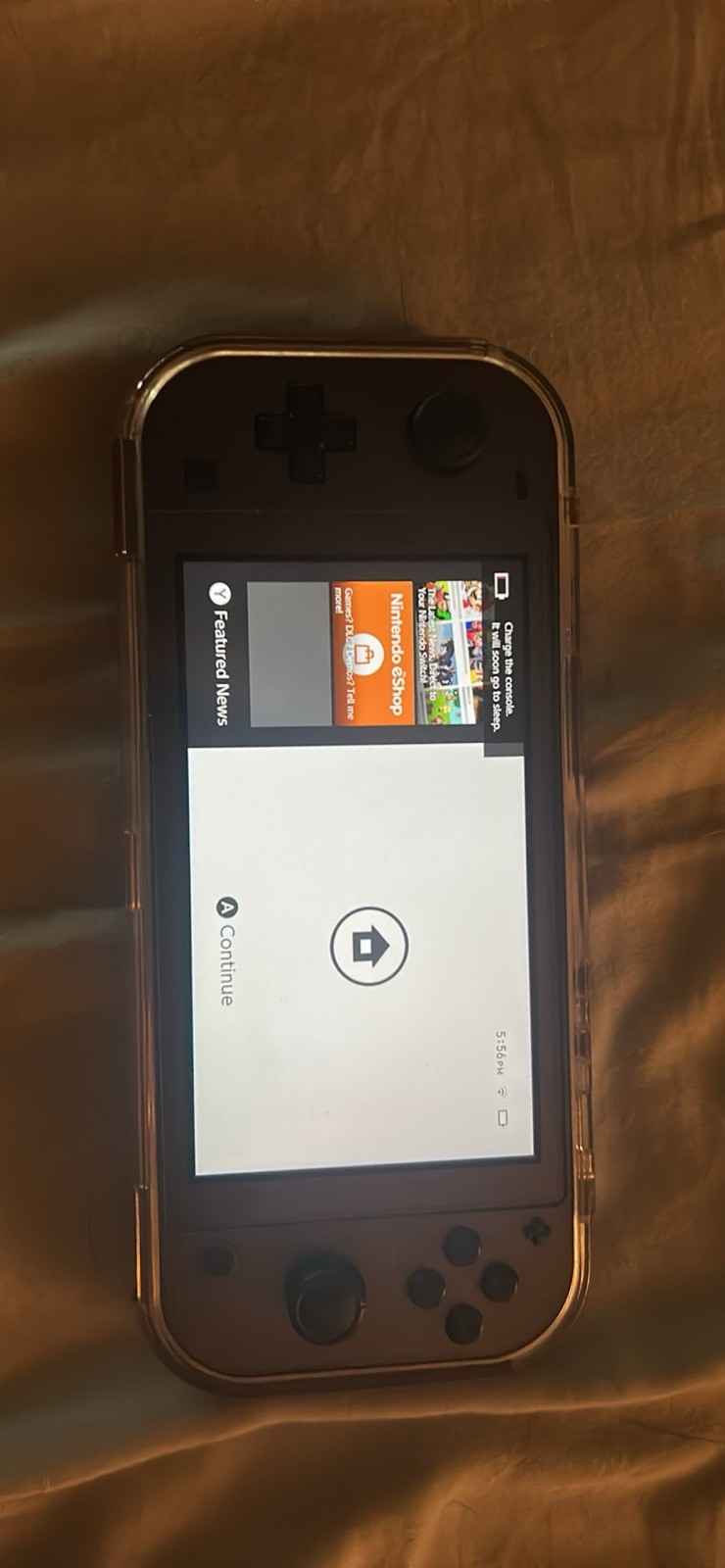 Nintendo Switch Lite Gray Handheld Console Wi-Fi w/ Case, Bag & Game Card Holder