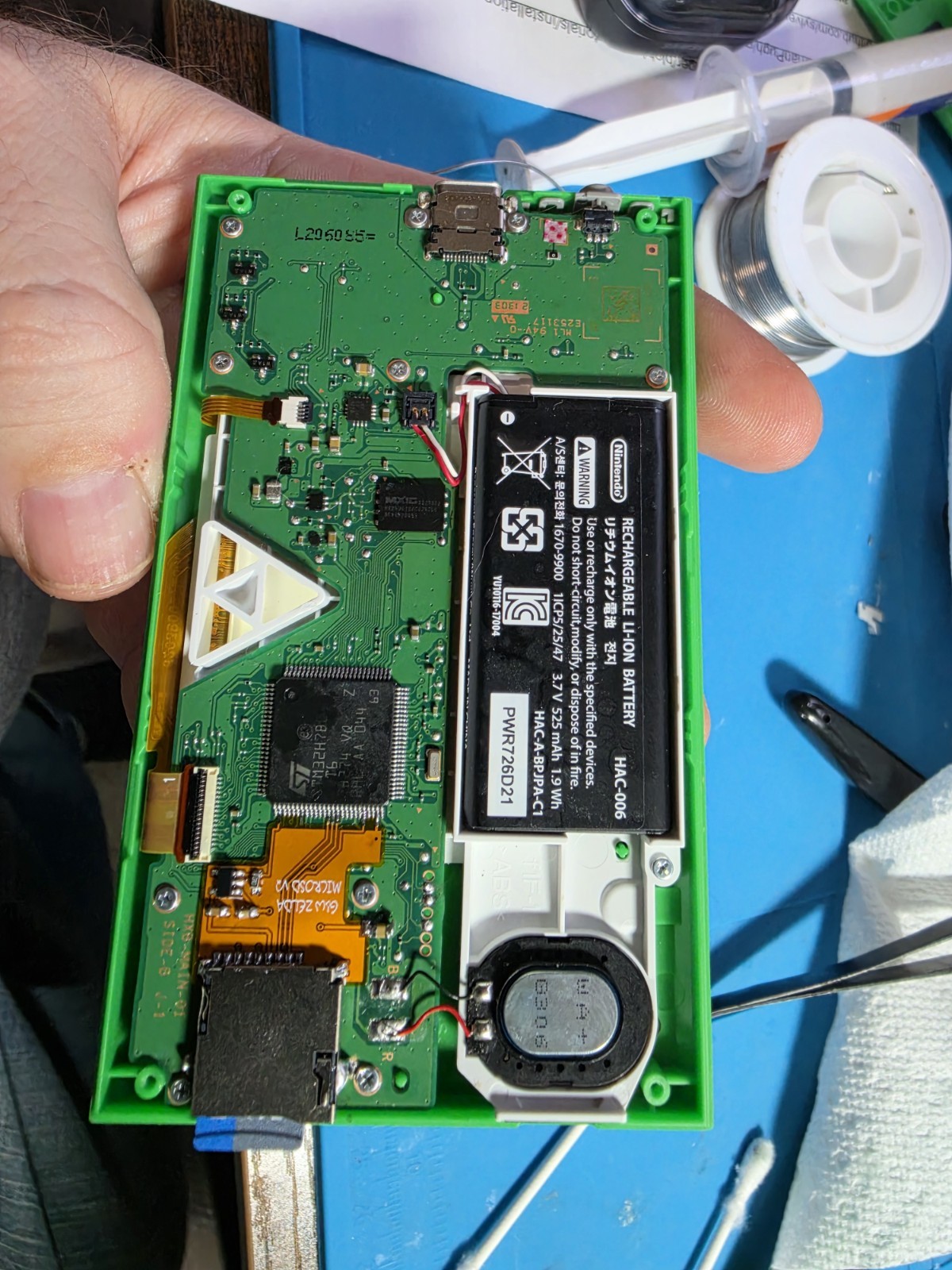 Zelda Game & Watch with MicroSD & Memory Upgrade (*New – opened to upgrade)