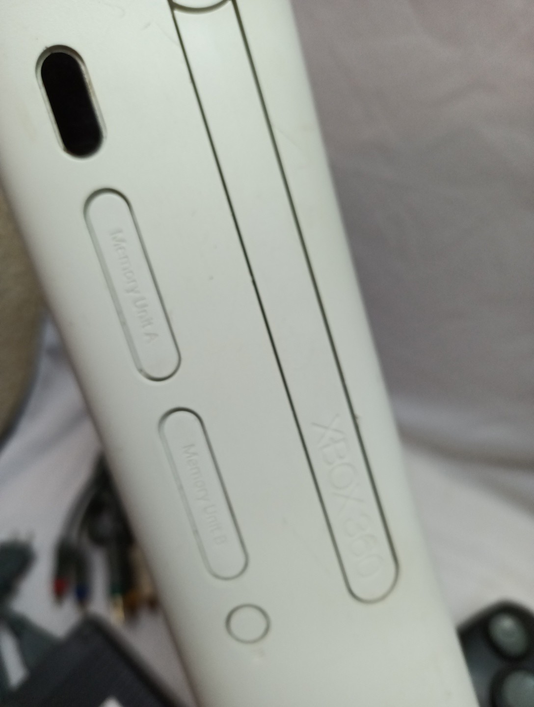 X Box 360 Console With Cables And One Controller Tray Works Did Not Hook Up…