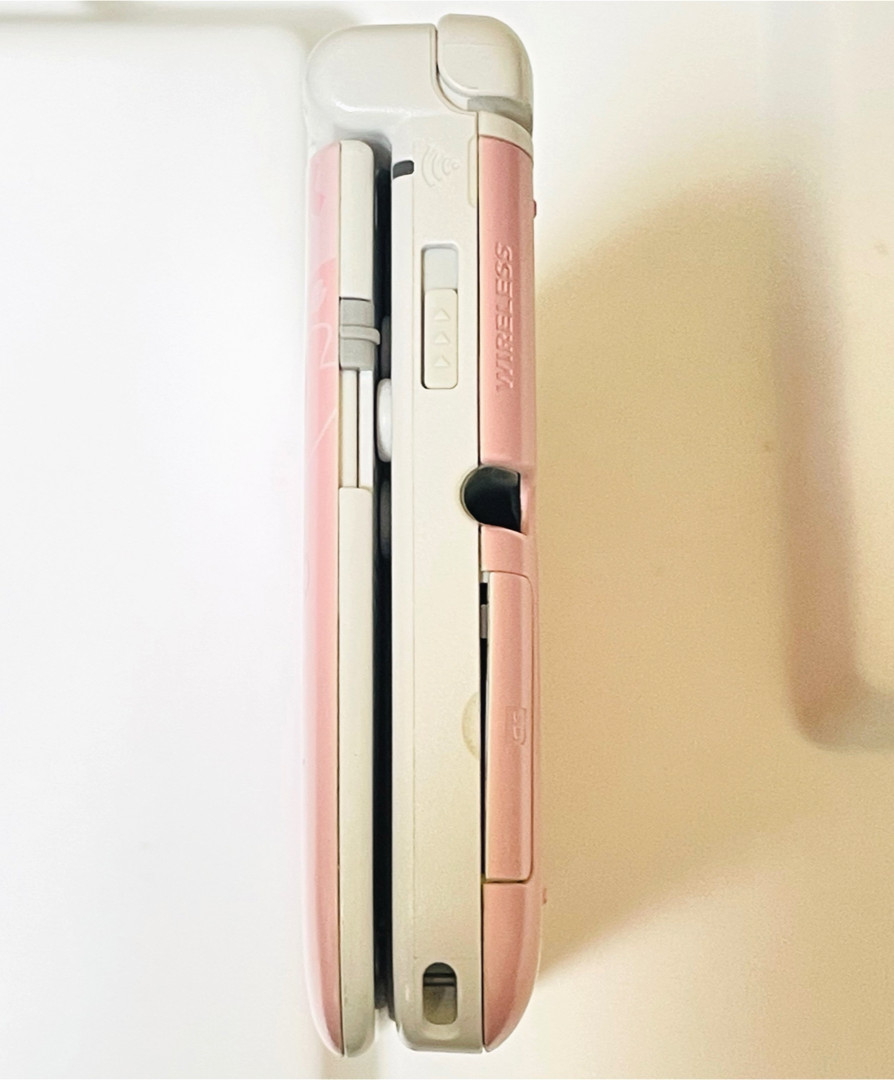 Nintendo 3DS XL One Piece Chopper Pink Console Tested w/ Charging Cable Rank:A