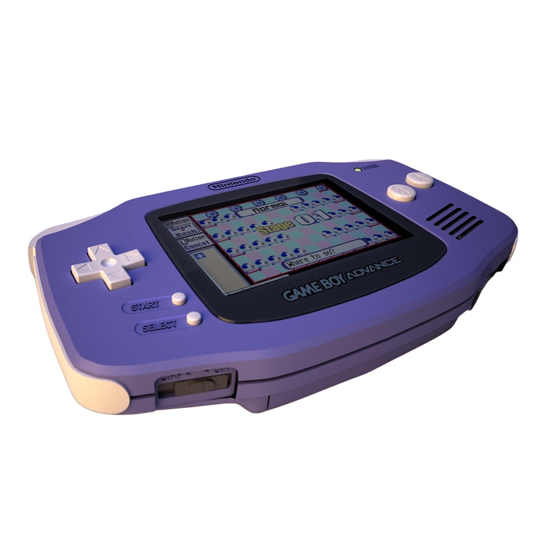 Nintendo Game Boy Advance Console System Cleaned Tested New Indigo Case Reneweds