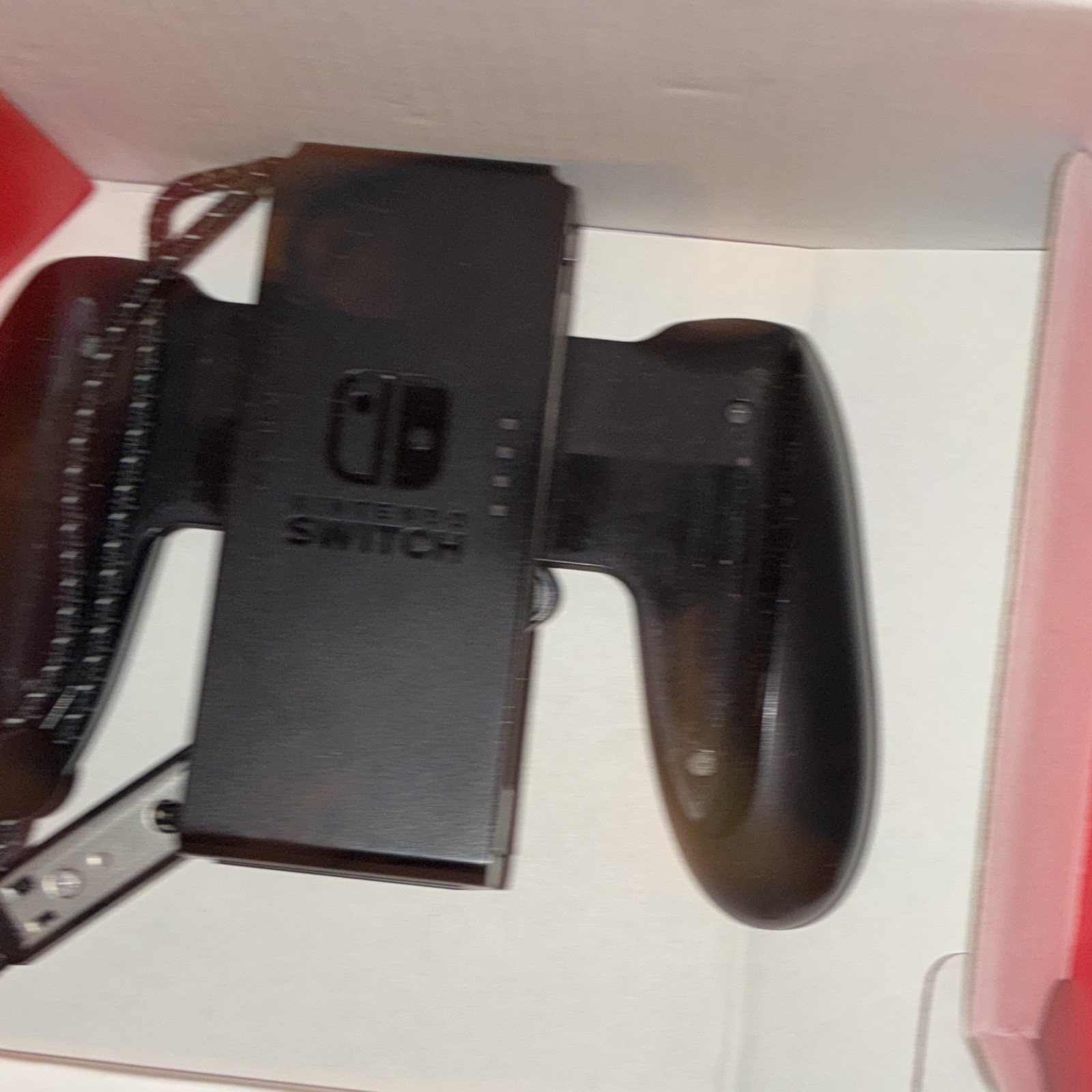 Nintendo Switch OLED Model 64GB Console Neon Red/Blue Joy-Con Dock Smash Bros