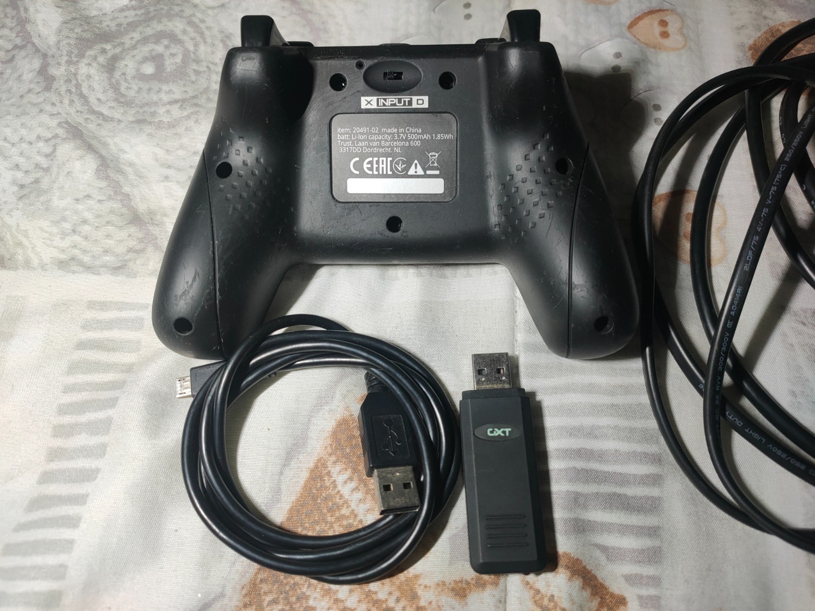 Sony Playstation 3 Slim PS3 Console with 6 Games, Trust GXT Controller and Cables.