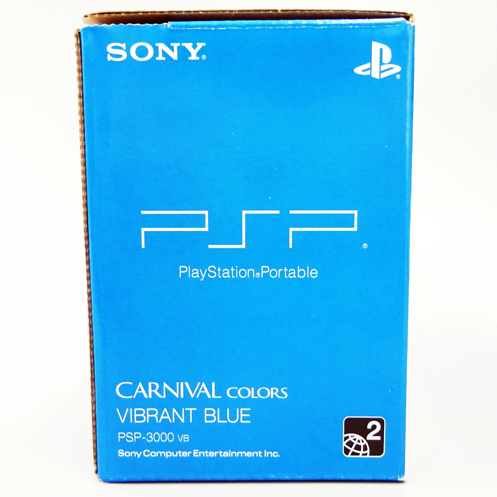 SONY PSP Playstation Portable Console Vibrant Blue PSP-3000 VB Japan NEW