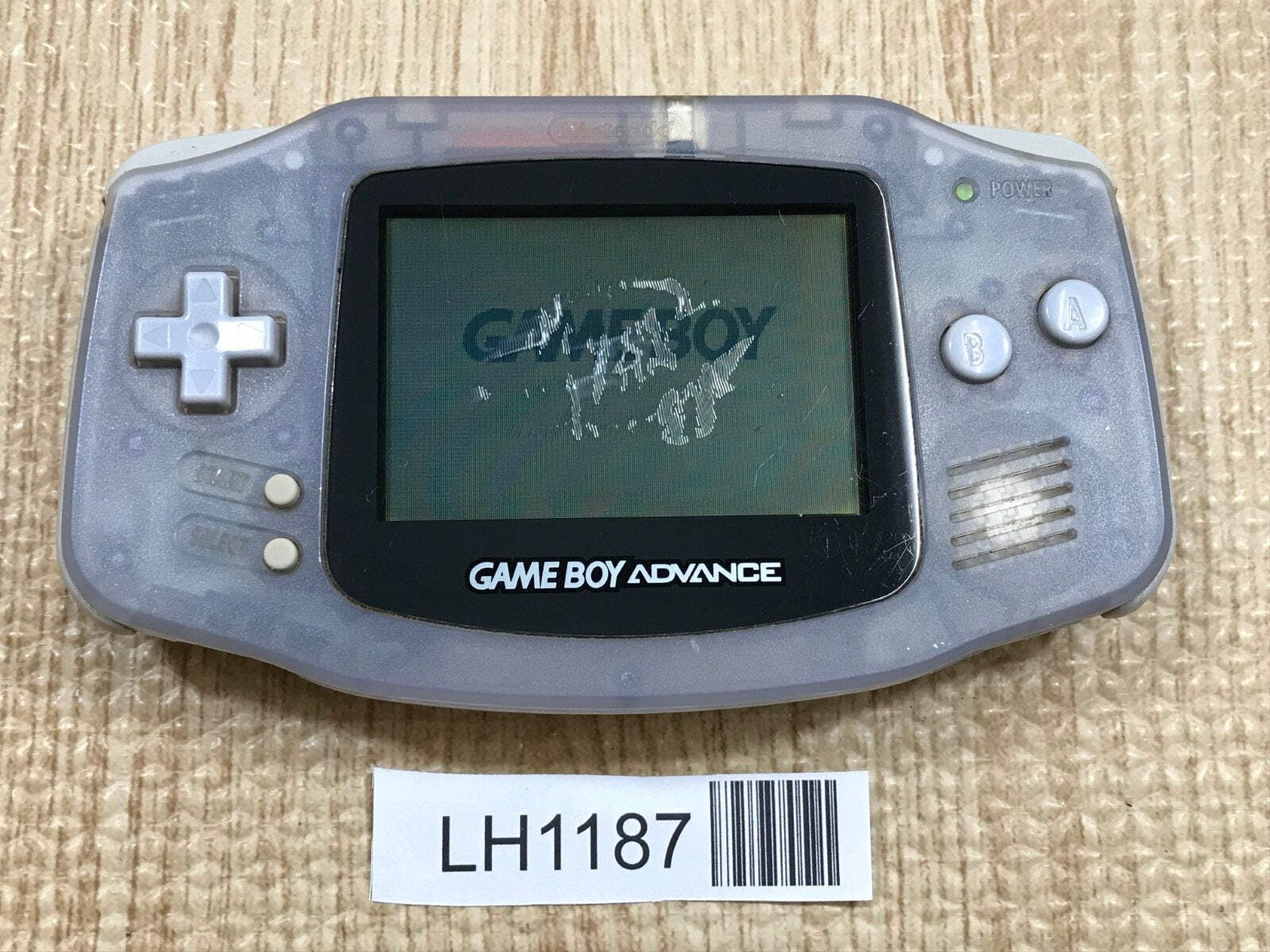 GameBoy Advance Milky Blue Console Nintendo Japan – With Defects LH1187