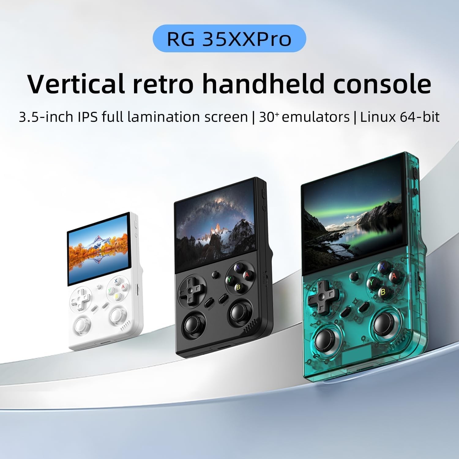 Classic Handheld Game Console – 64G, Multiplayer Ready, HD Output & Long Battery