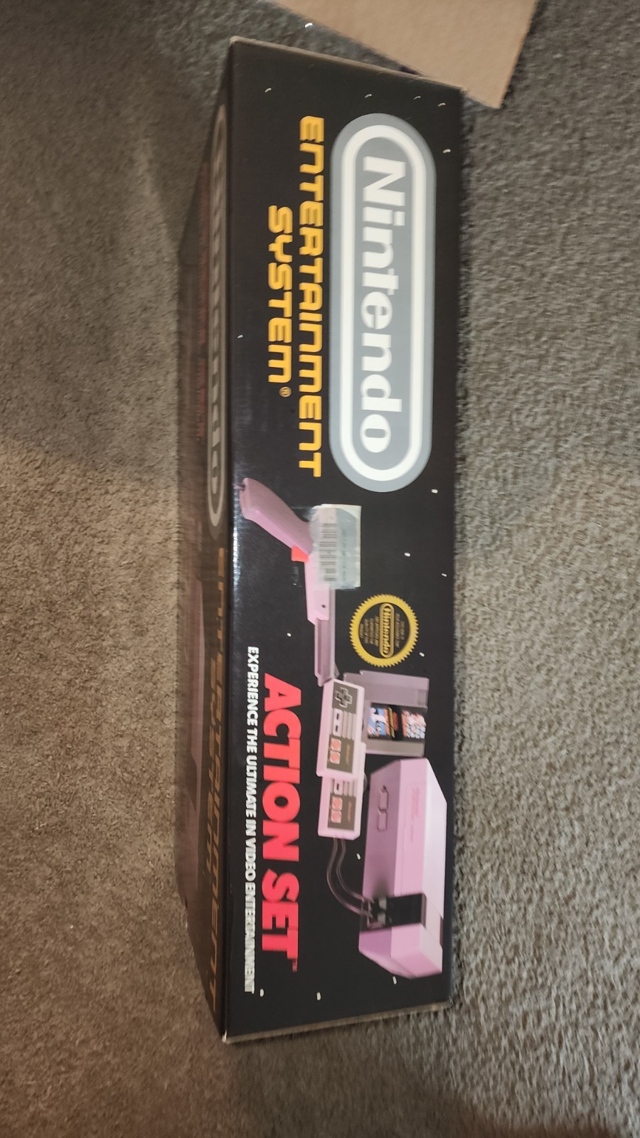 Nintendo NES Action Set Complete – High-End Collector Condition- CIB Near Mint