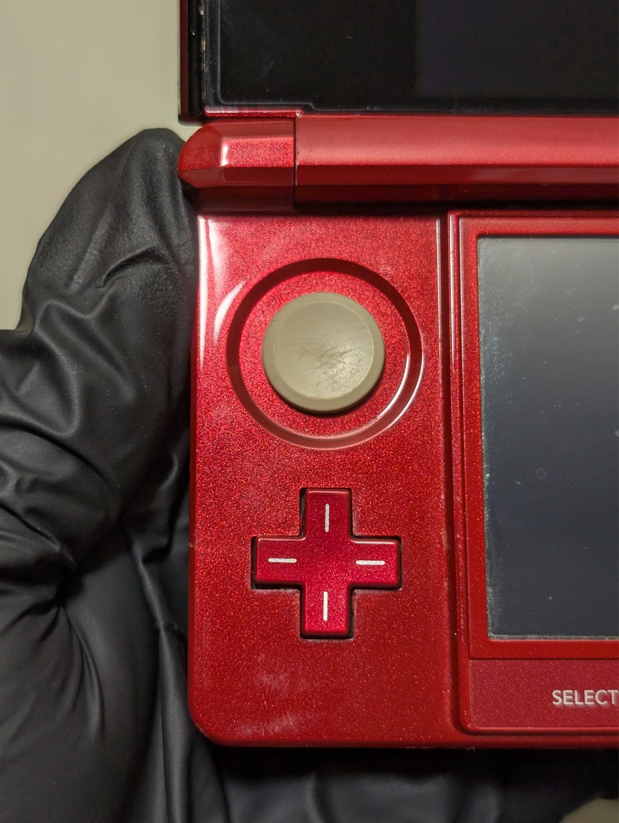 Nintendo 3DS Console Japan Ver Flare Red For Parts As-Is JUNK NTSC-J Region-Lock