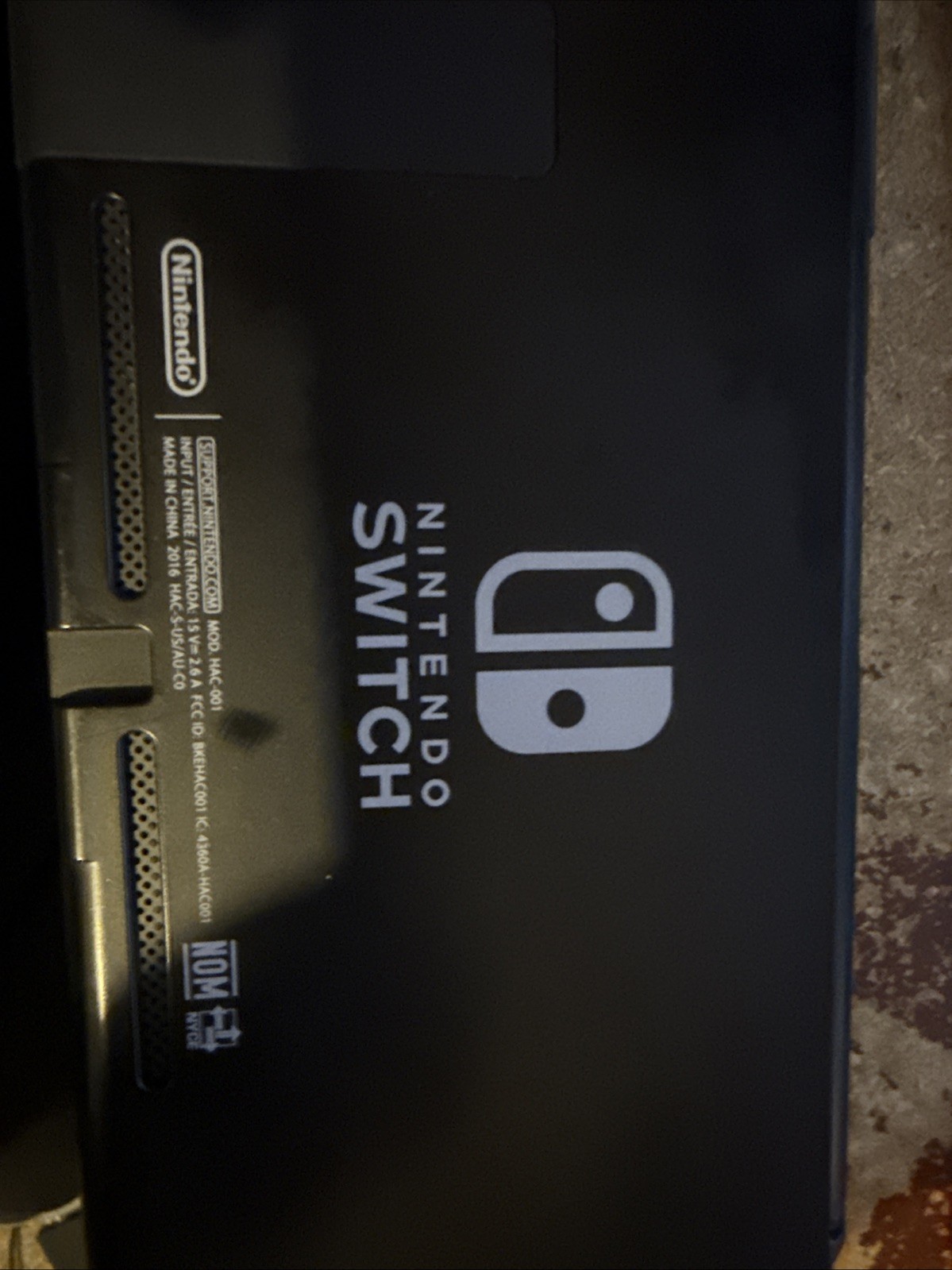 Nintendo Switch V1 Hac-001 Console Only 2016 2017 2018