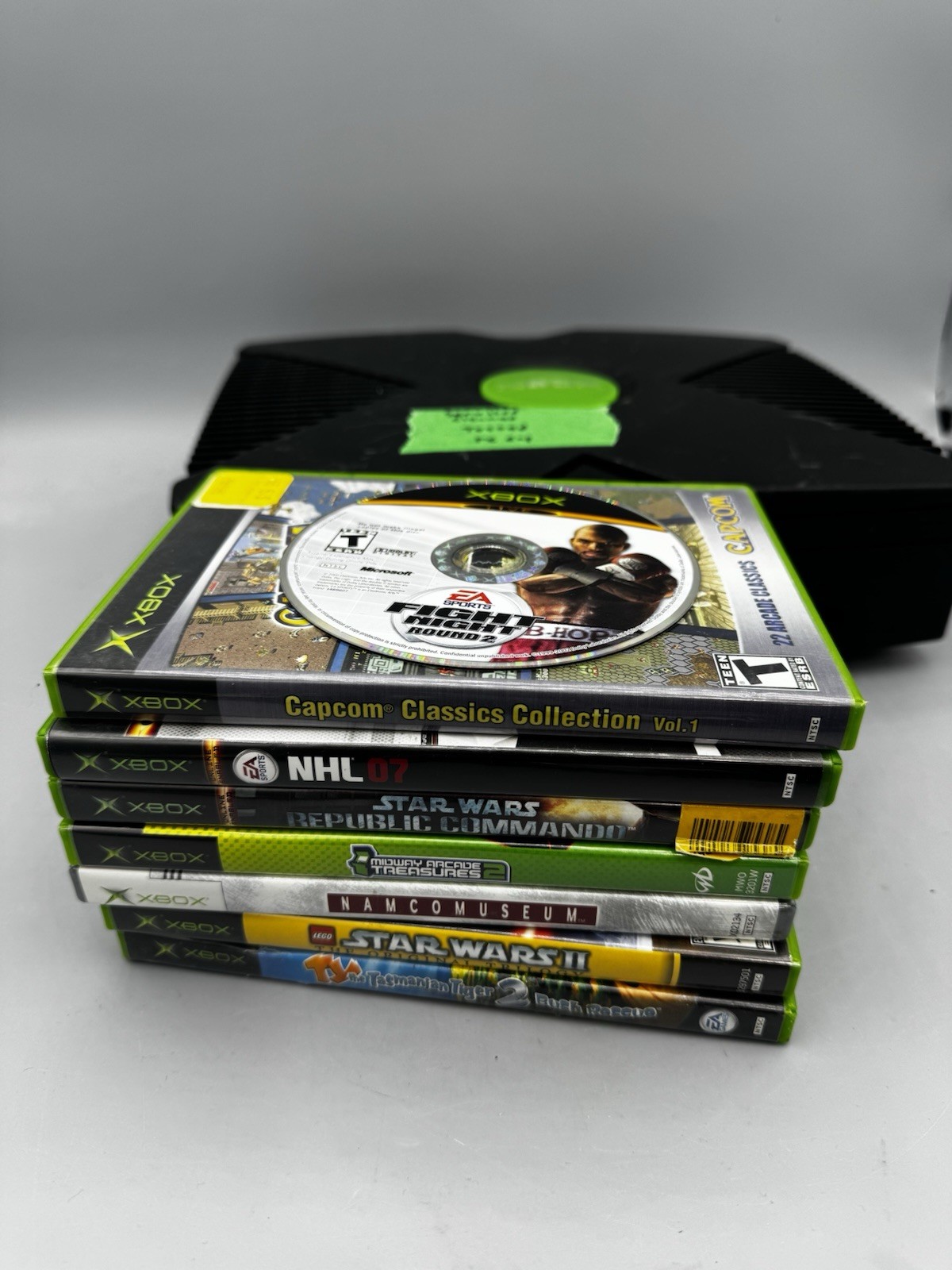 Microsoft Original Xbox Classic OG Console 8 Game Bundle TESTED & Serviced