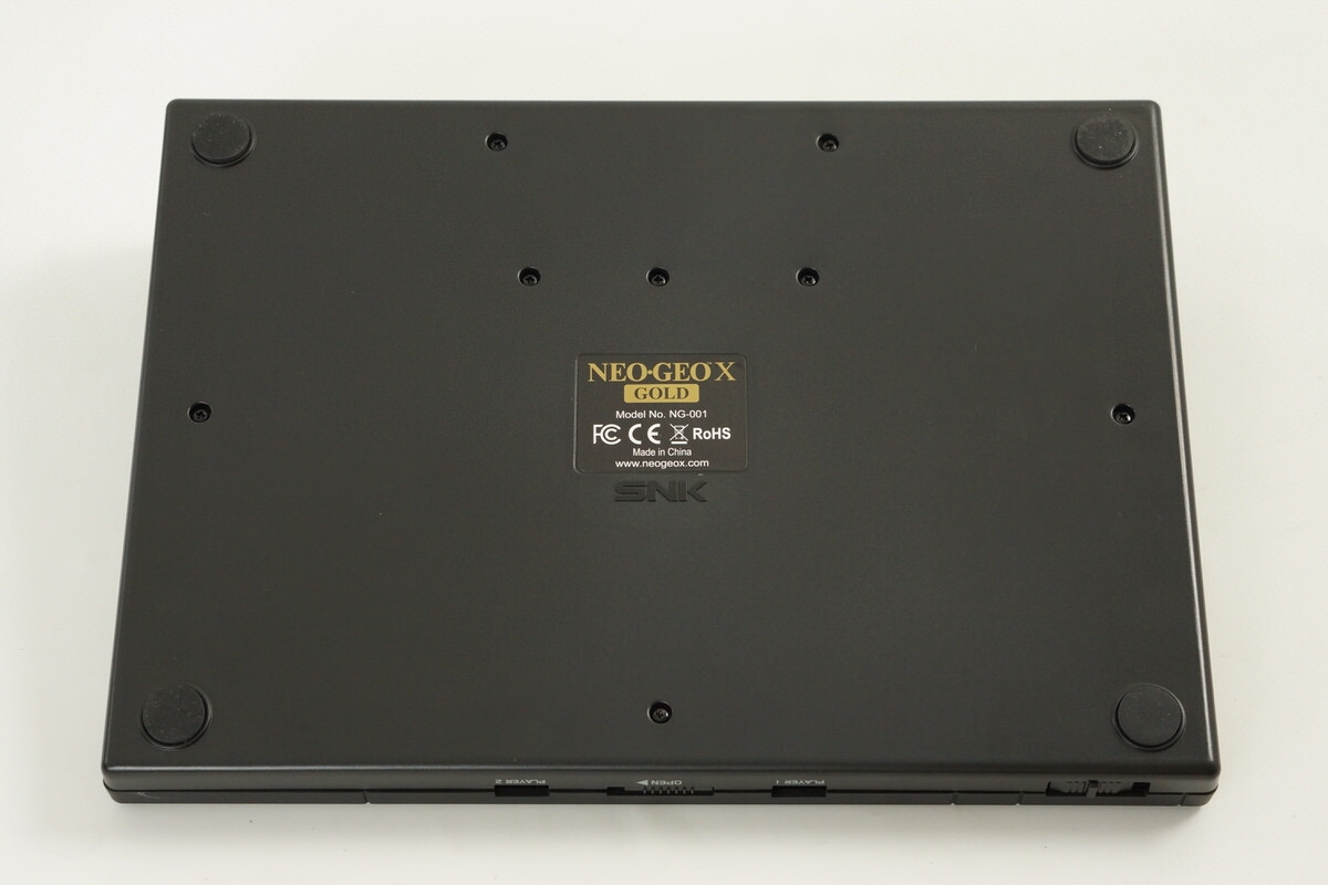 NEO GEO X GOLD CONSOLE GOOD Handheld System with Arcade Stick 20 Games X0905