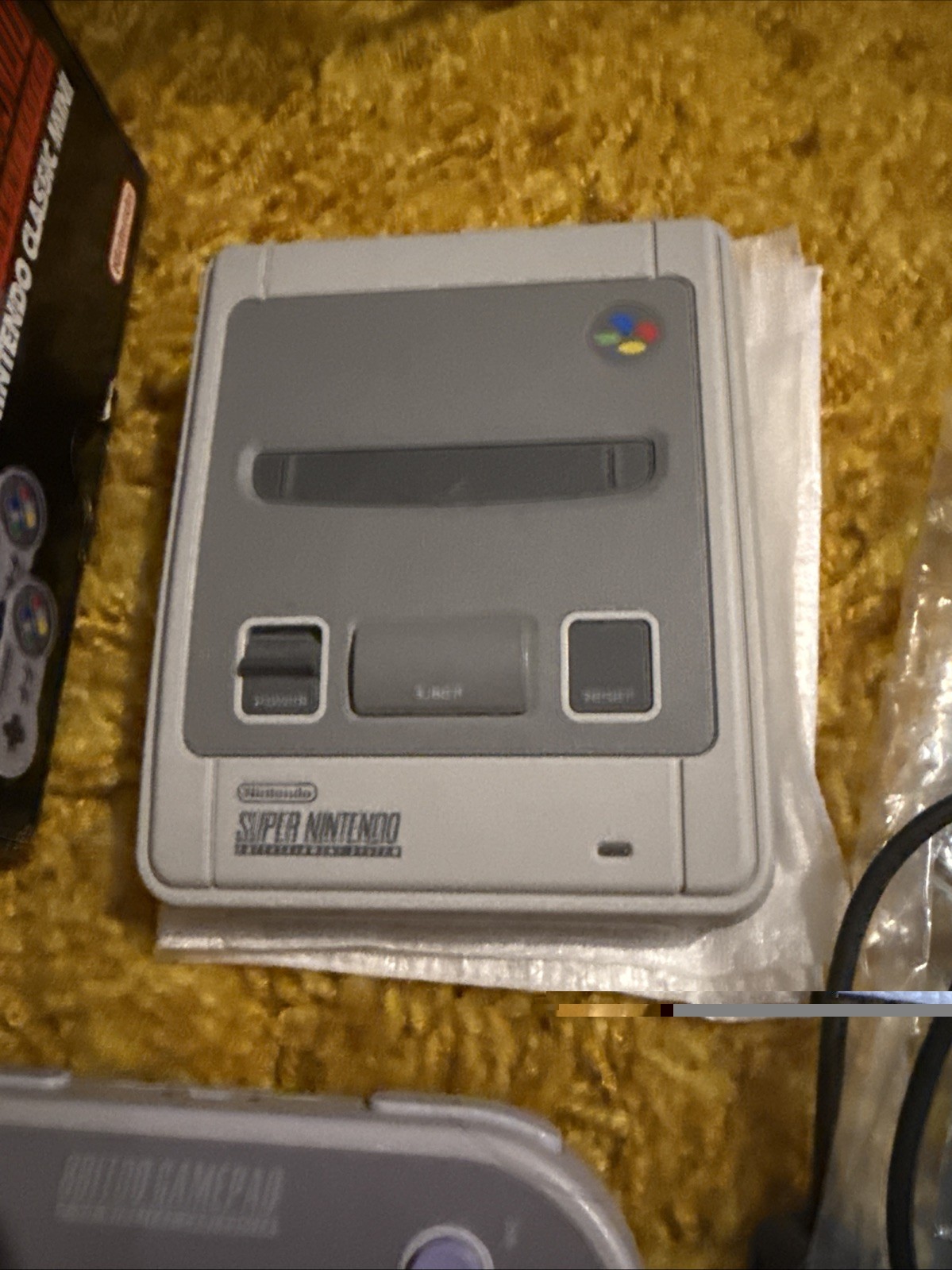 Super Nintendo Super Famicom Edition Classic Mini w/ Box 8bitdo Controllers *Mod
