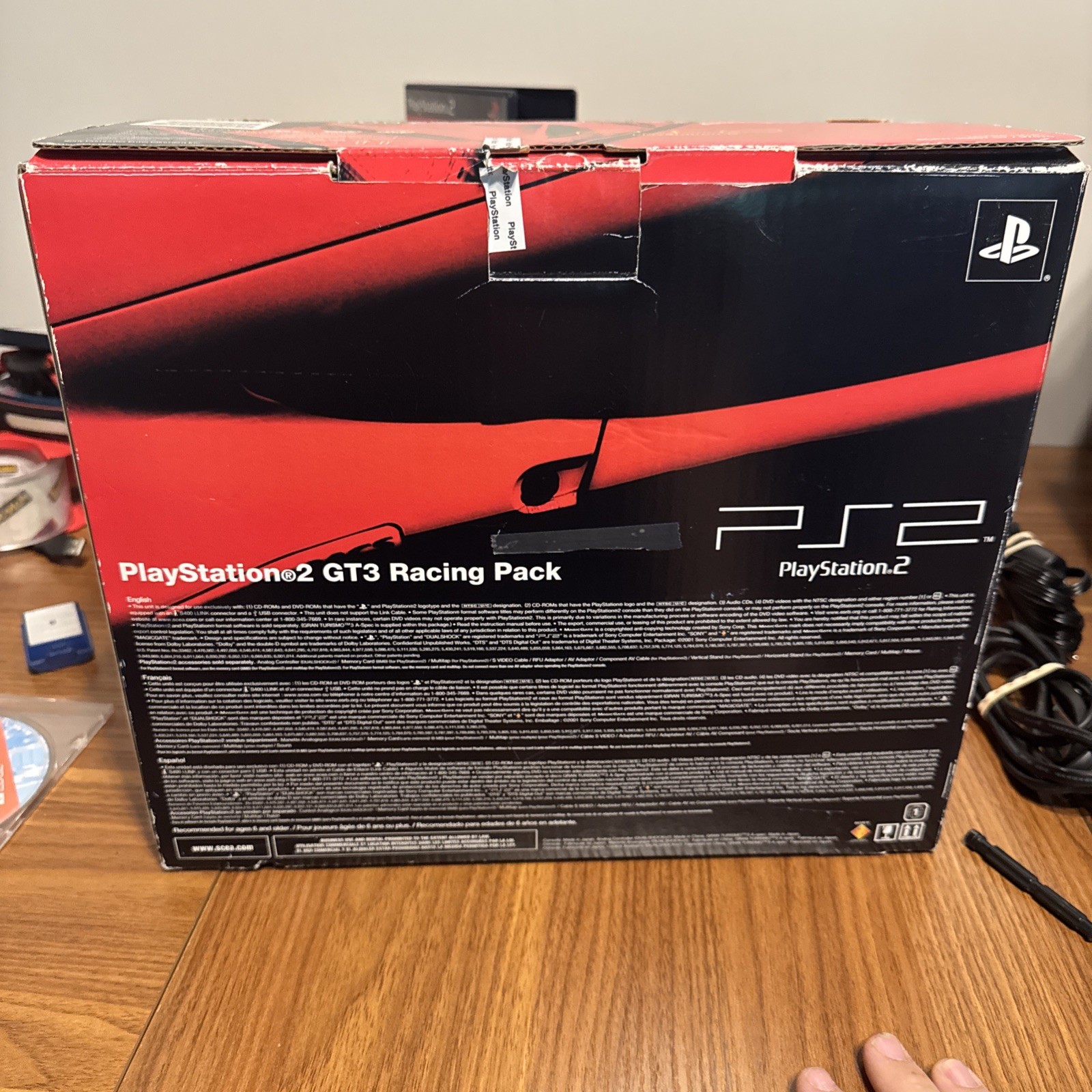 PlayStation 2 Bundle With The Gran Turismo 3 A-spec Racing Pack Box!! Tested
