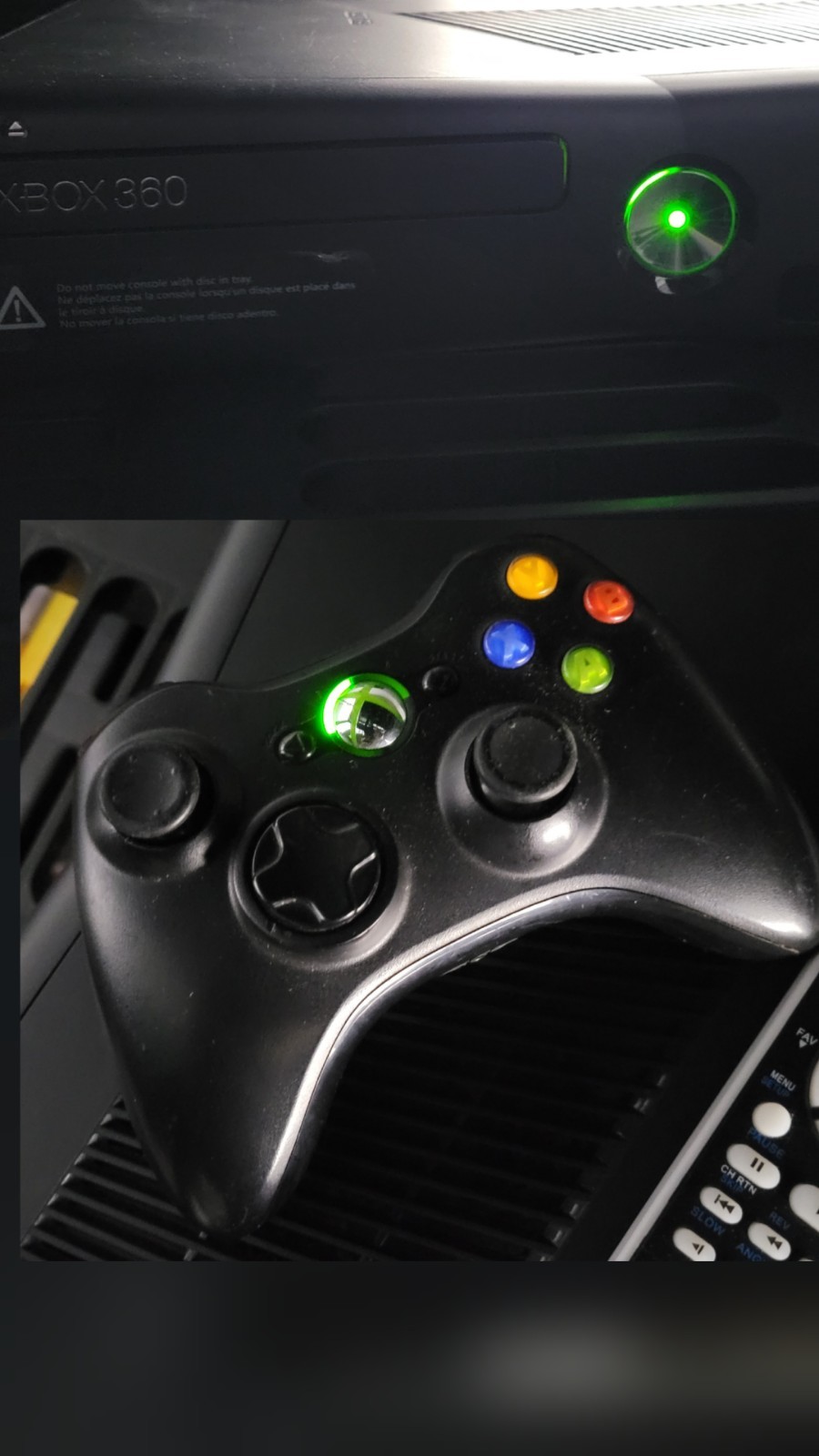 Xbox 360 Slim Console In Box Bundle 15 Games Controller 250GB Model 1439