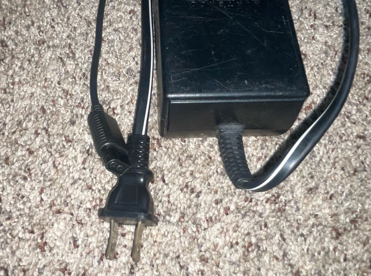 Nintendo GameCube Black Console Bundle +2X controller +Top Gun +CABLES