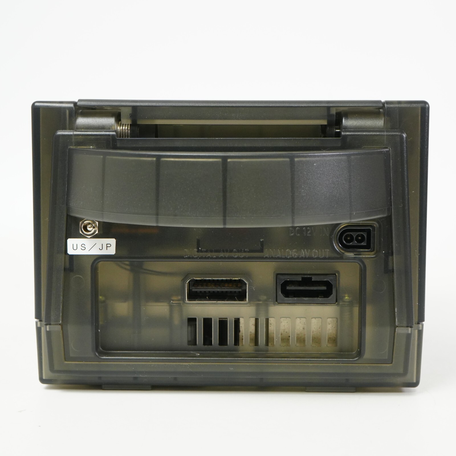 Nintendo GameCube Translucent Black Shell Console NTSC U-C/J Region Switch Mod