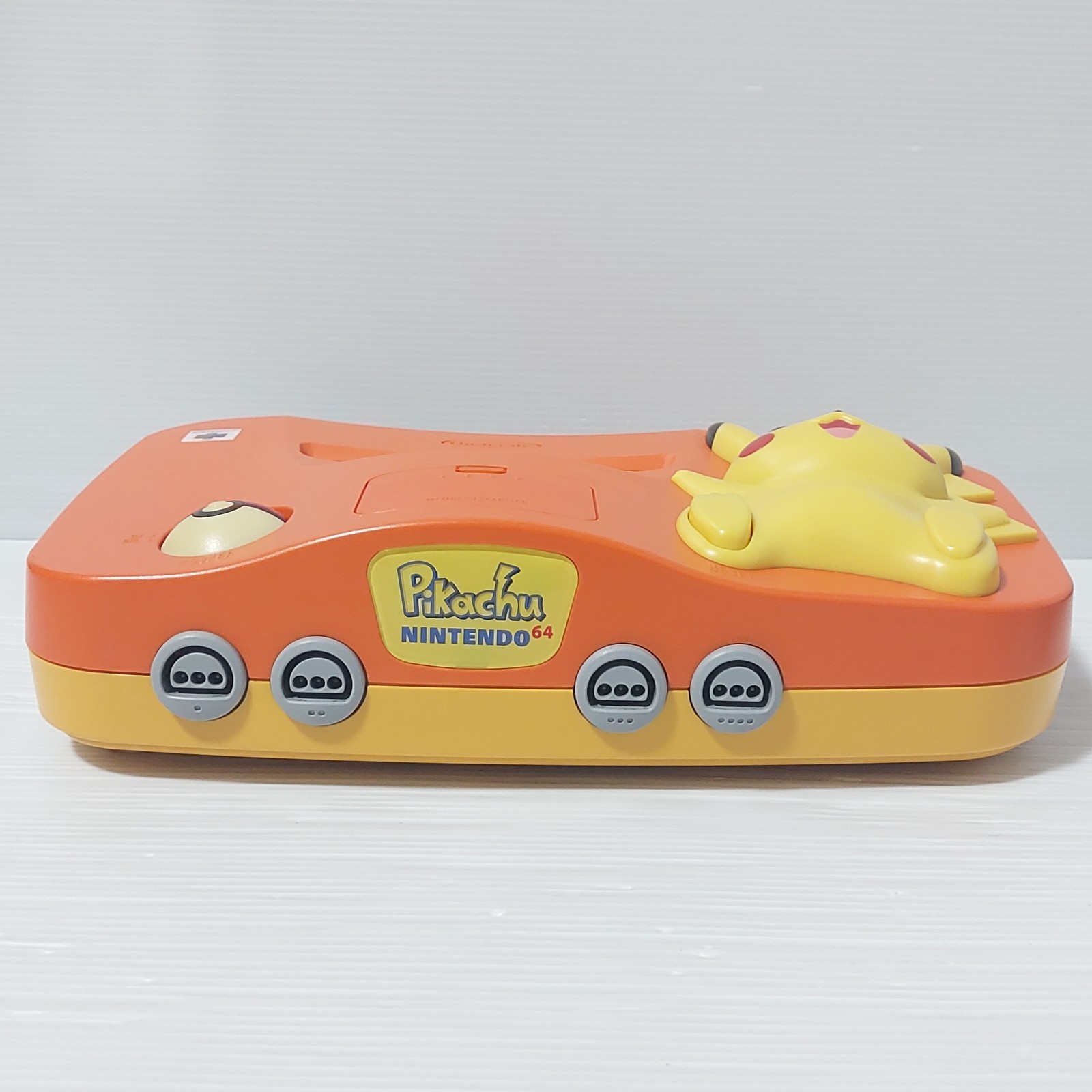 Nintendo64 N64 Pikachu Console Orange yellow Edition Region Free Import Japan