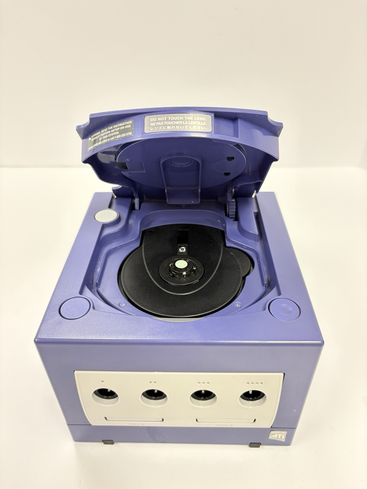 Refurbished Nintendo GameCube DOL-001 Indigo Console Bundle OEM Controller