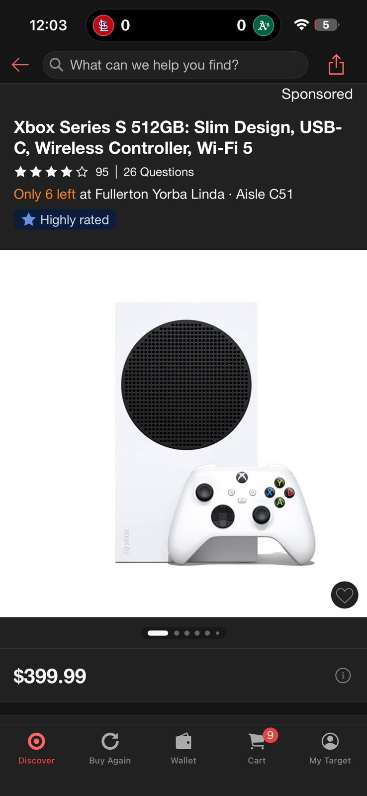 Microsoft Xbox Series S 512GB White Digital Console