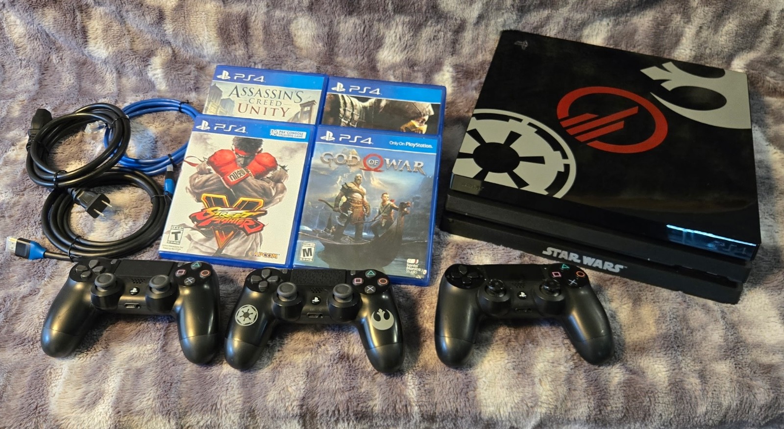 Sony PlayStation 4 Pro Star Wars Battlefront II Console – Jet Black