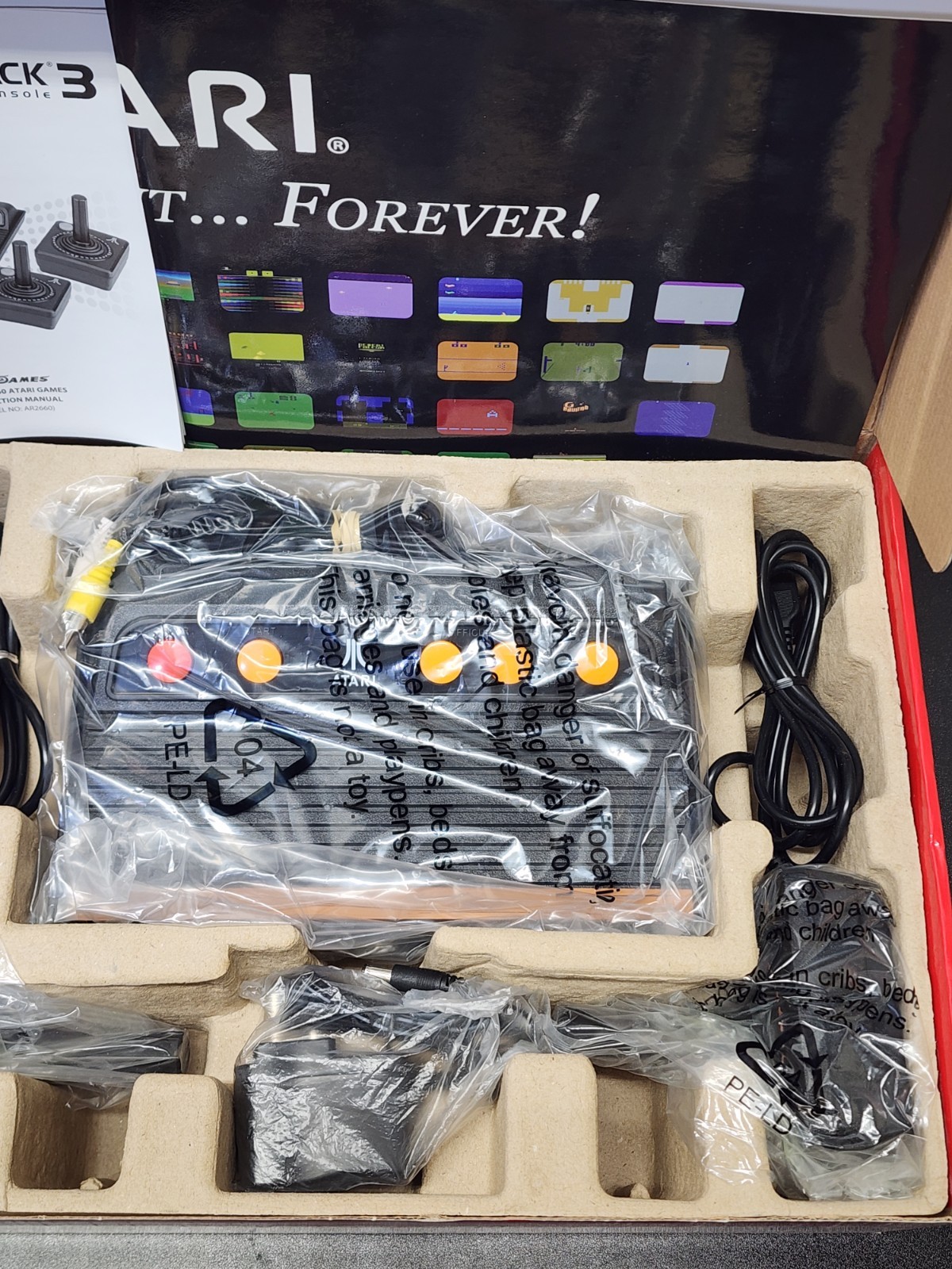 New Sealed Atari Flashback 3 Classic Game Console with 60 Built-in Games AR2660