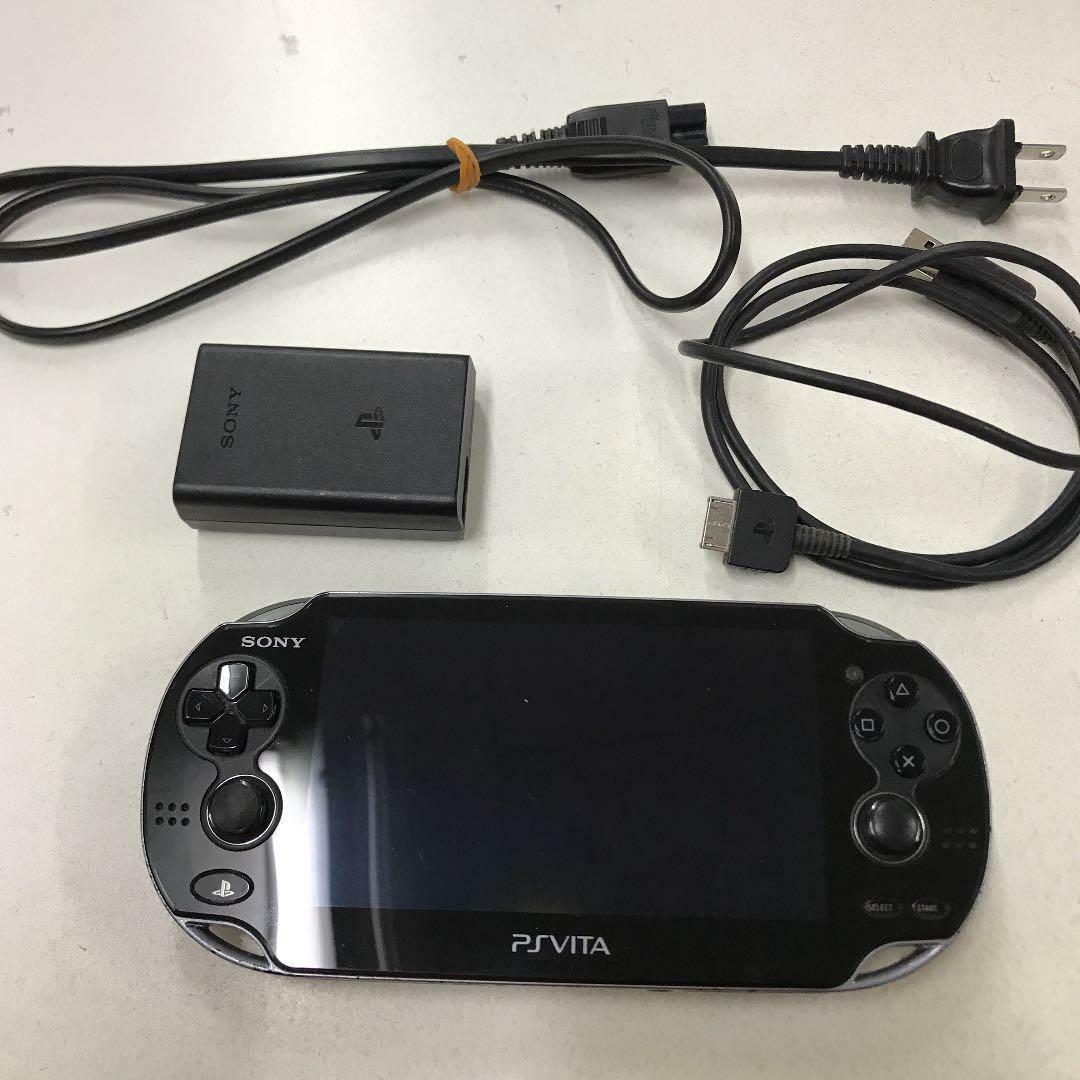 SONY PSVITA black Wi-Fi Pch-1000 ZA01 from jAPAN