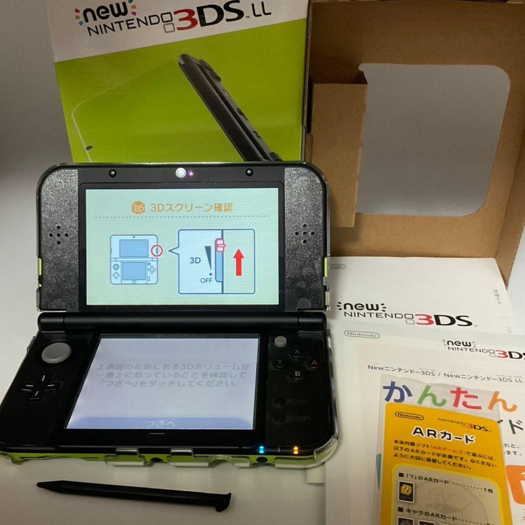 Simple Functionality Checked New Nintendo 3DS LL Green Black RED 001