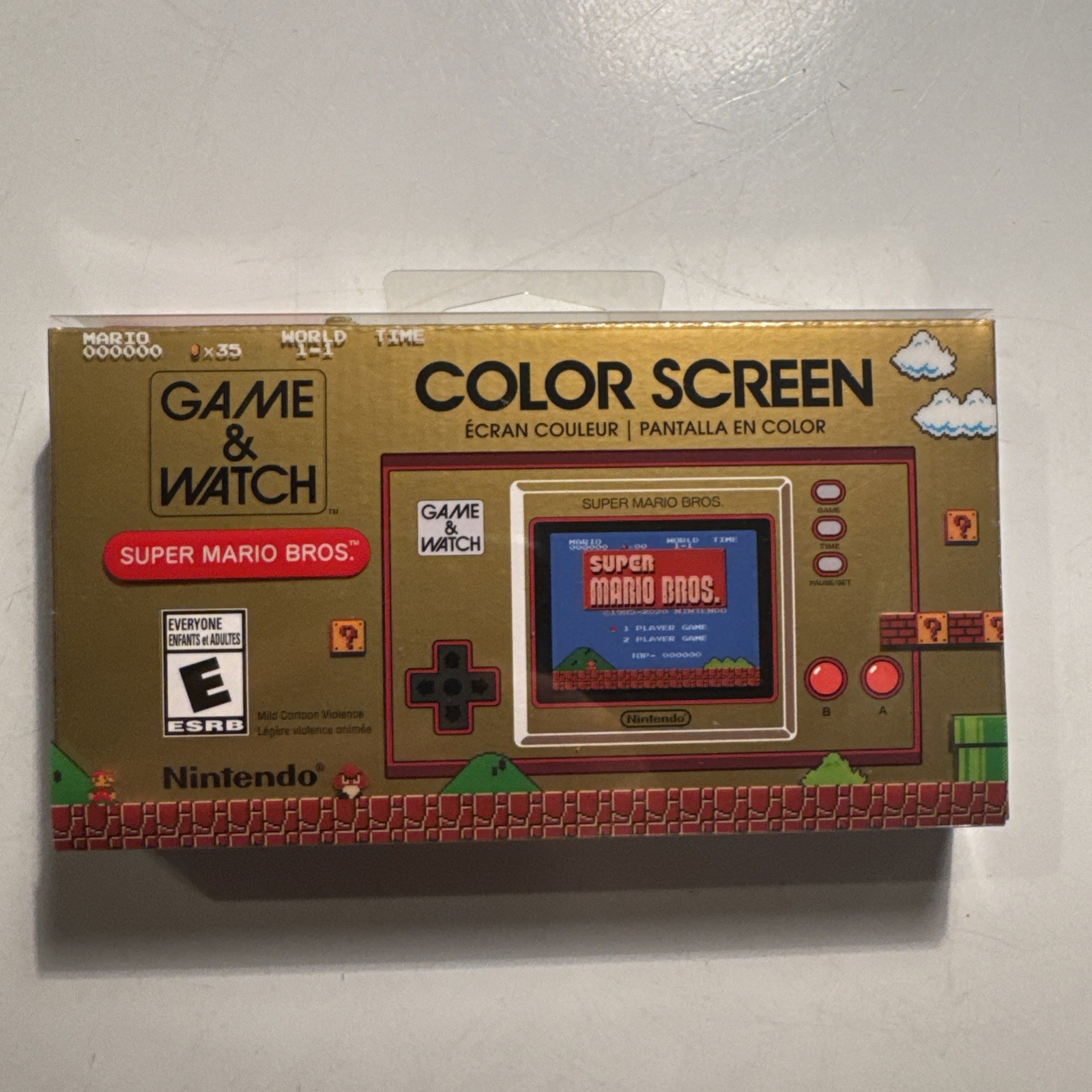 Nintendo Game & Watch: Super Mario Bros. Handheld Console SEALED NEW NES SNES