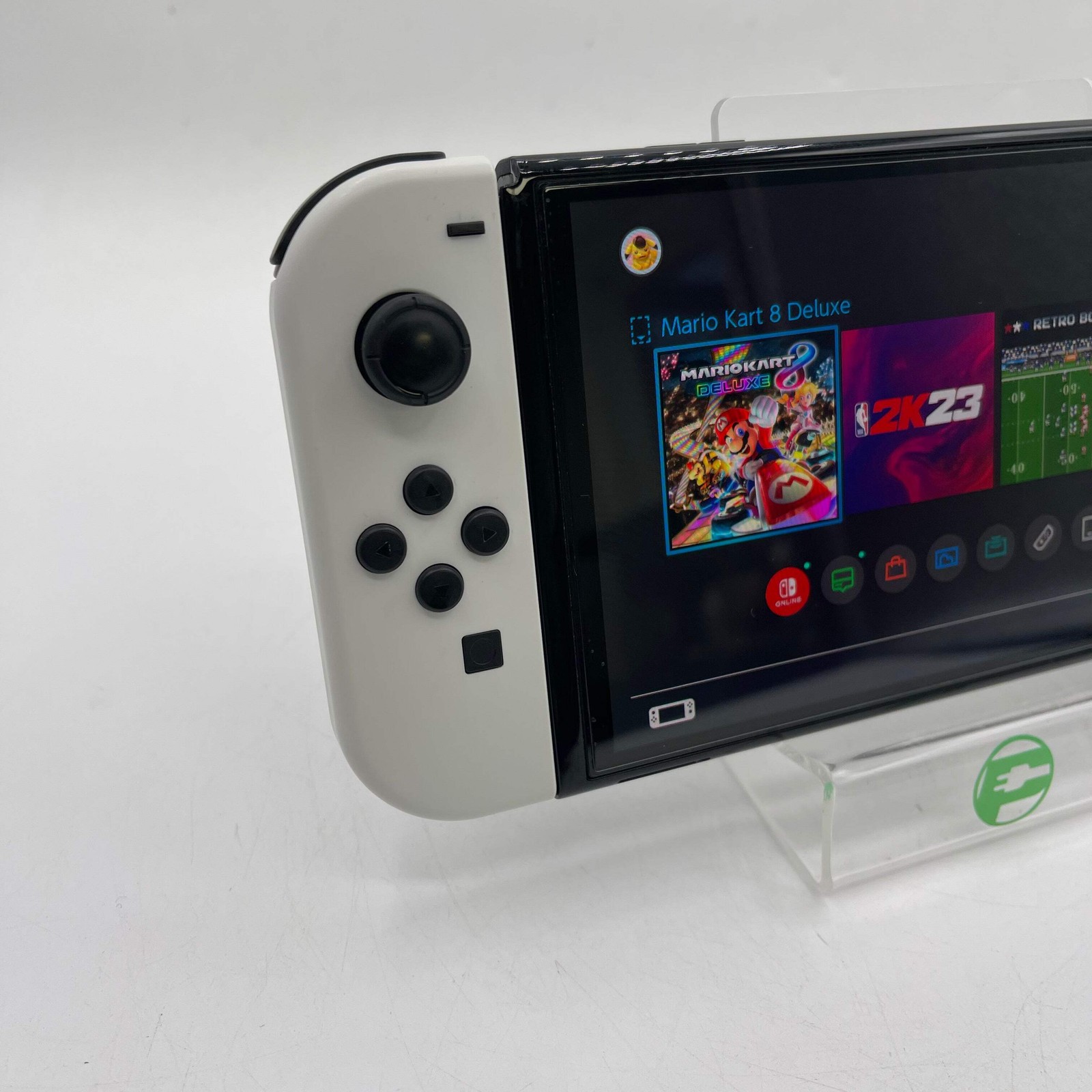 Nintendo Switch OLED Console Gaming System HEG-001 Arctic White