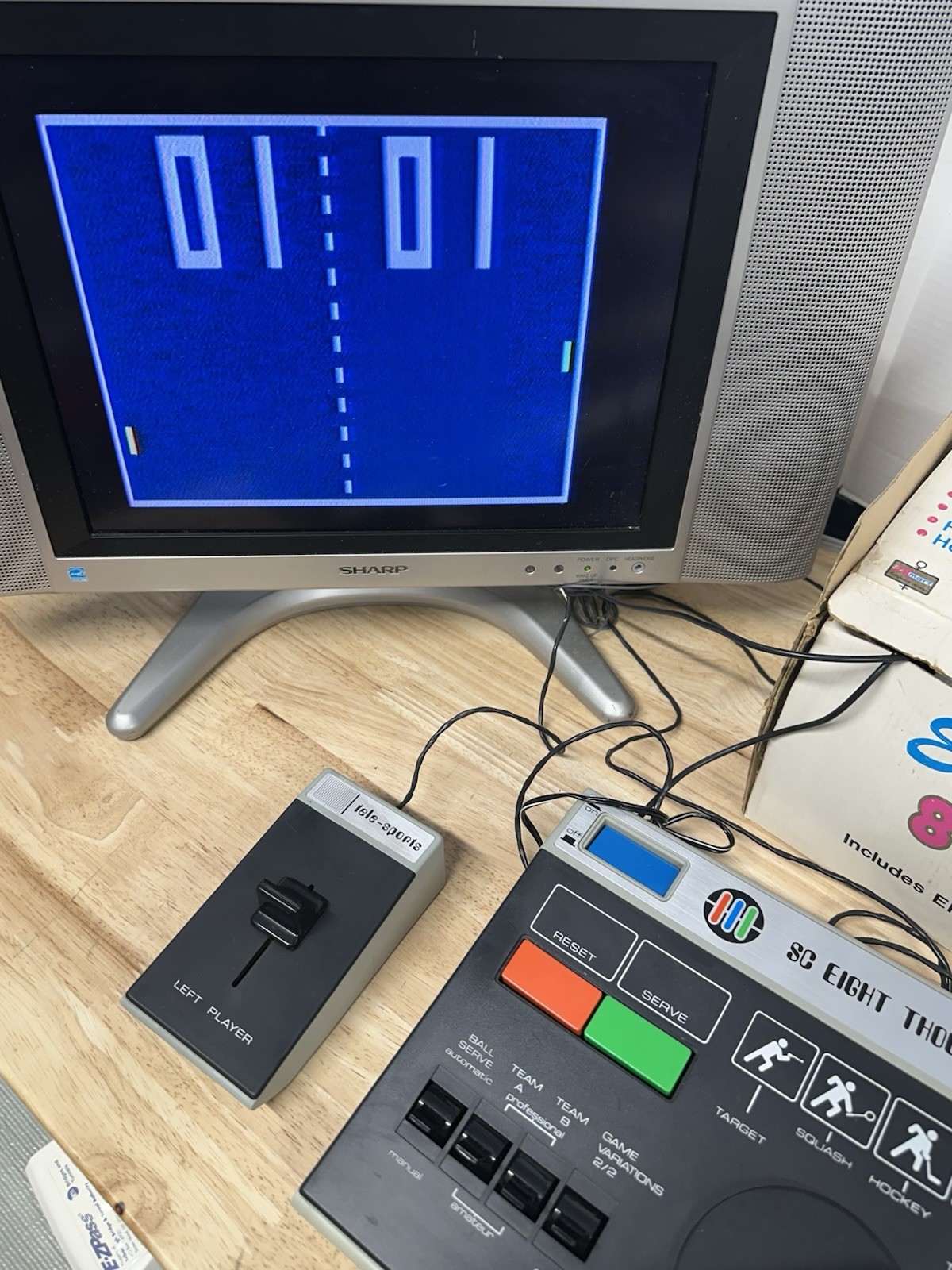 Radotin Electronic SC Eight Thousand 8000 TV Games Console Tested and Working