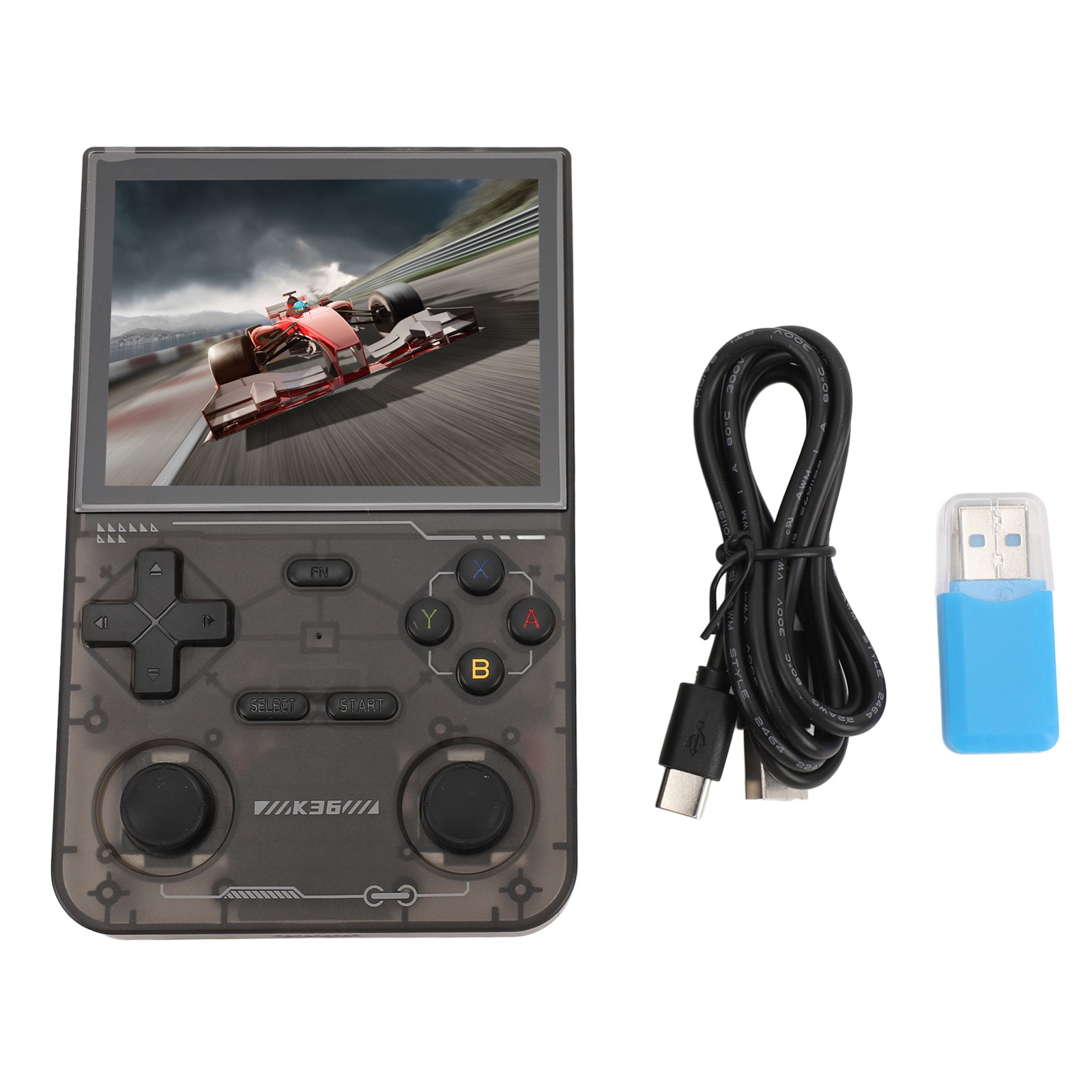 Retro Handheld Game Console 3.5inch 640×480 Screen Dual Joystick 3500mAh