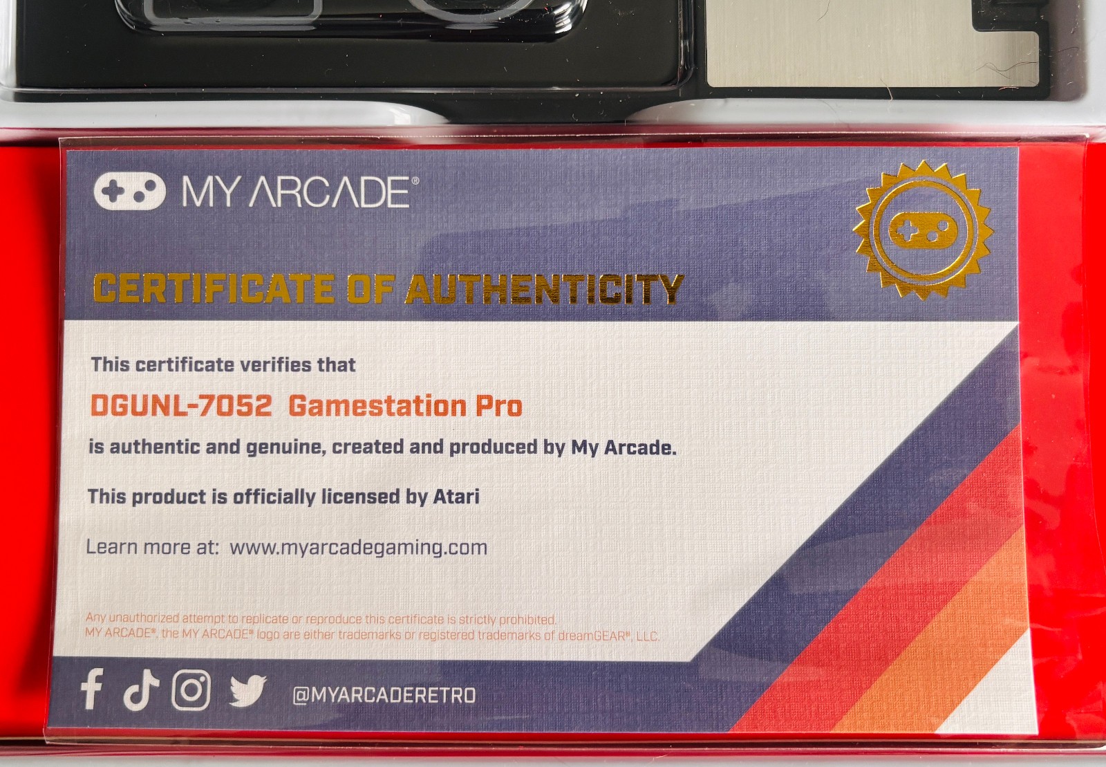 My Arcade Atari GameStation Pro HDMI Console Games 7000 – 2 Wireless Controllers